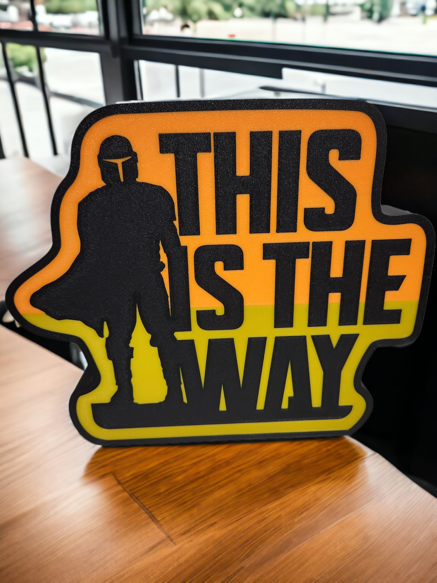 This is the Way (Mandalorian) LED Lamp | Star Wars