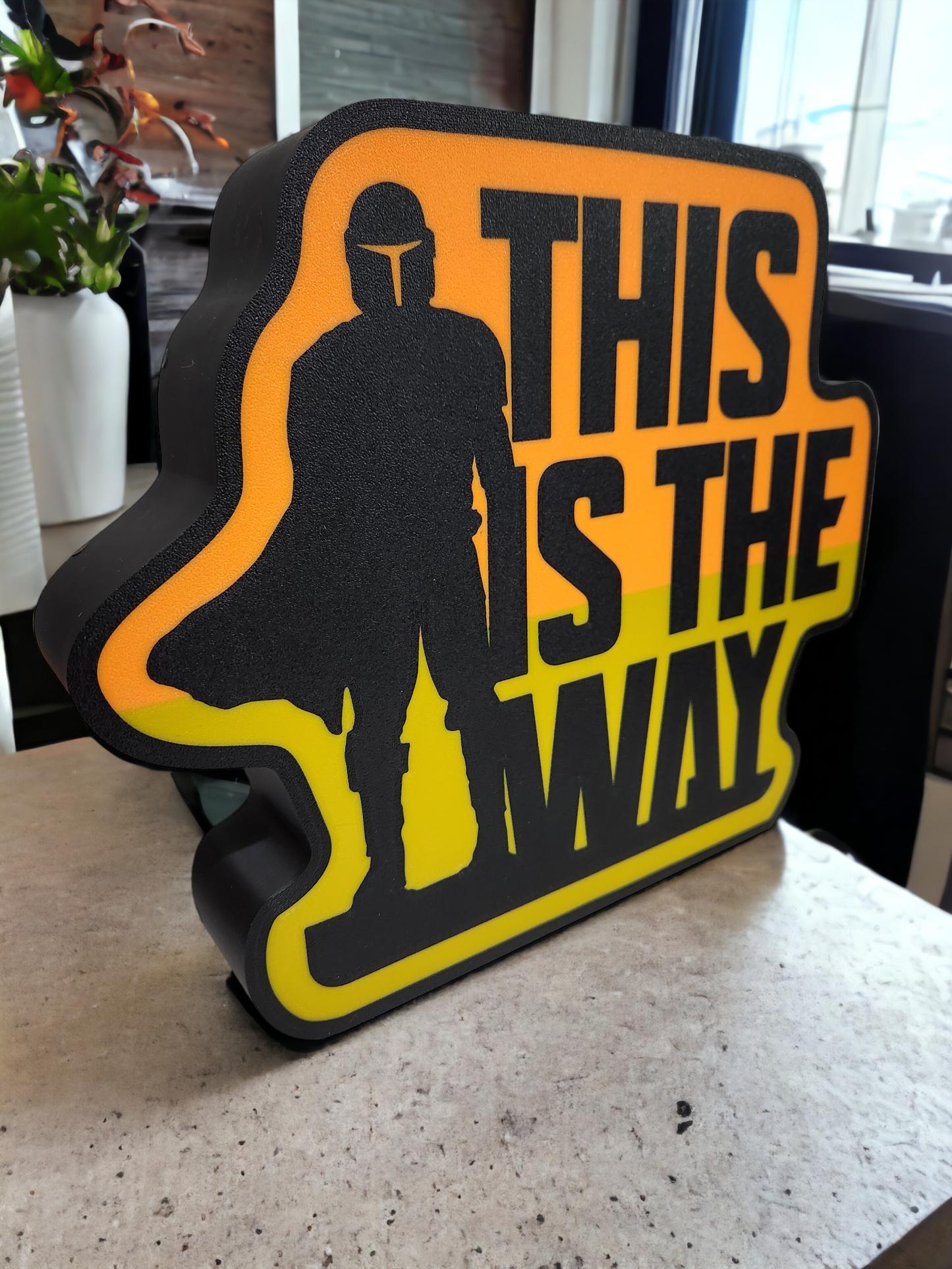 This is the Way (Mandalorian) LED Lamp | Star Wars