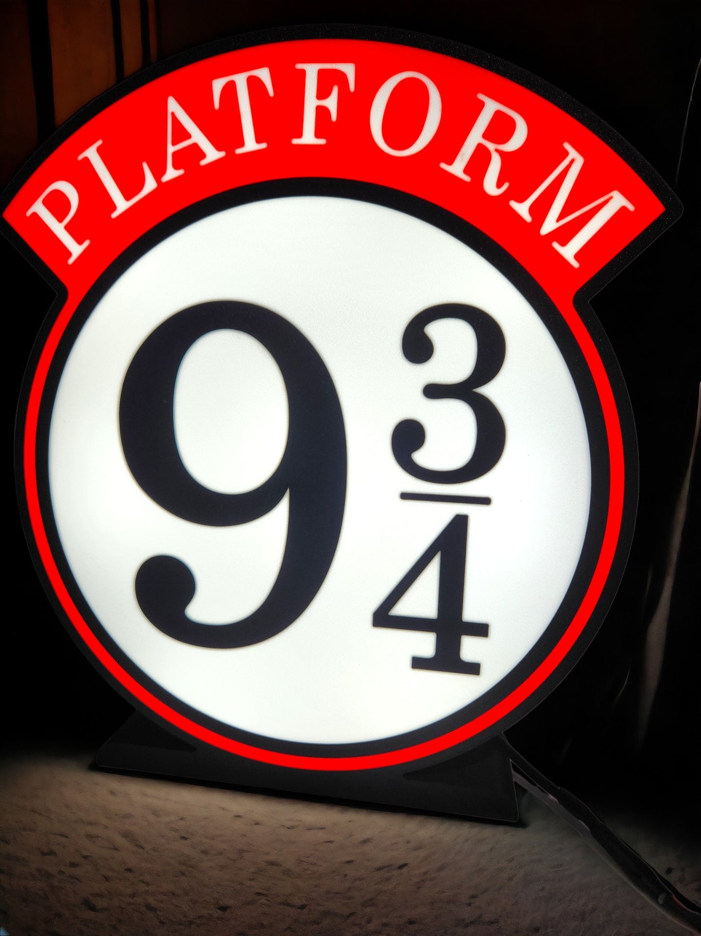Platform 9 3/4 LED Lamp | Harry Potter