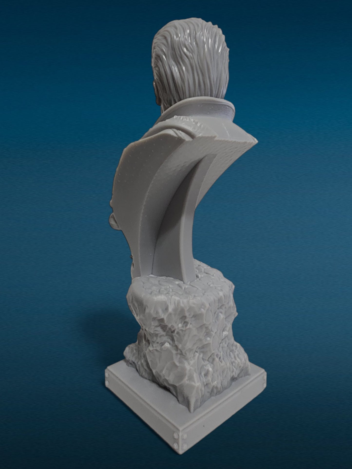 Colonel John Matrix - Commando 3D Resin Bust: Unpainted Fan Art (9.5 Inch)