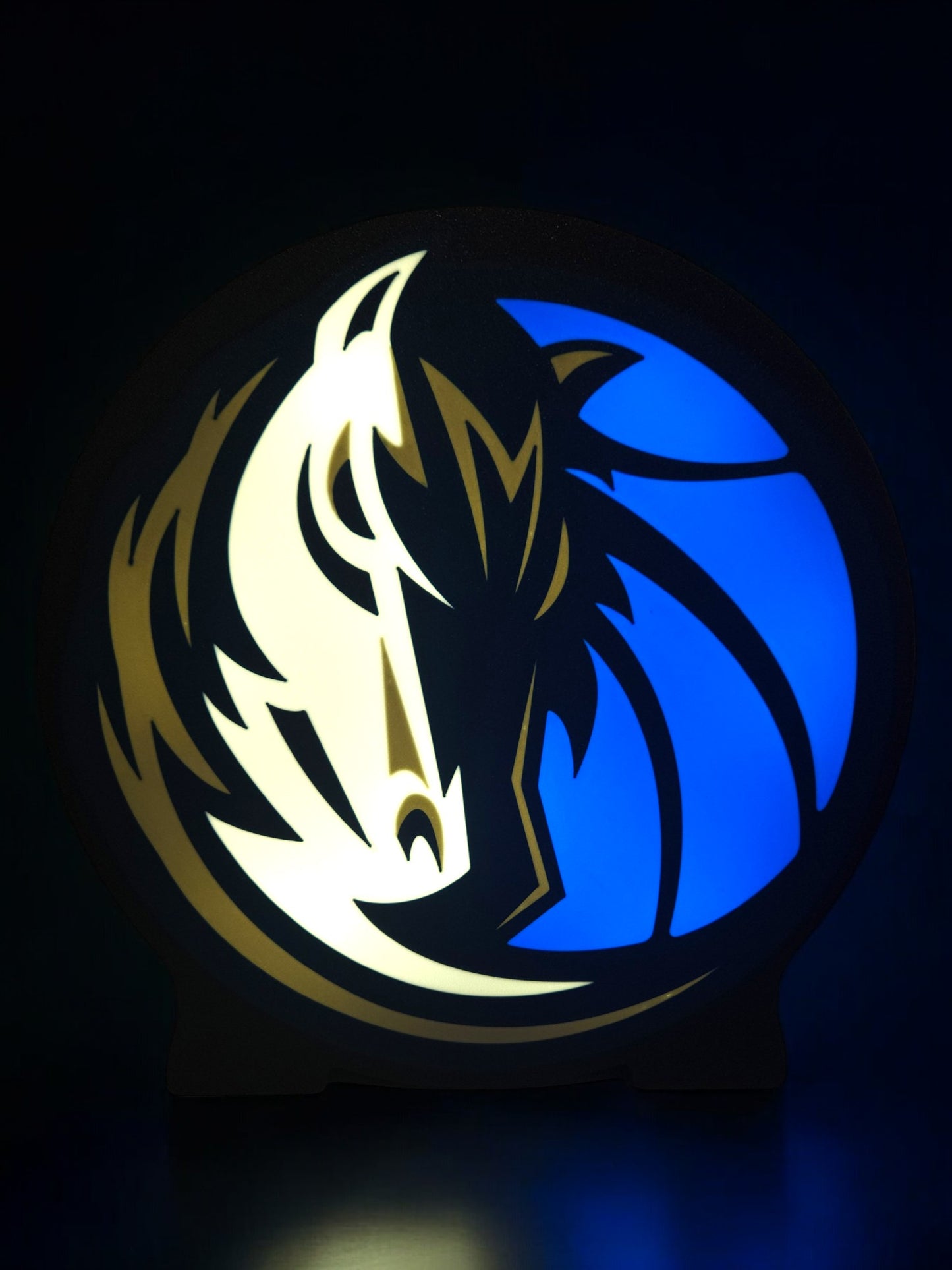 Mavericks Logo LED Lamp | Dallas Mavericks