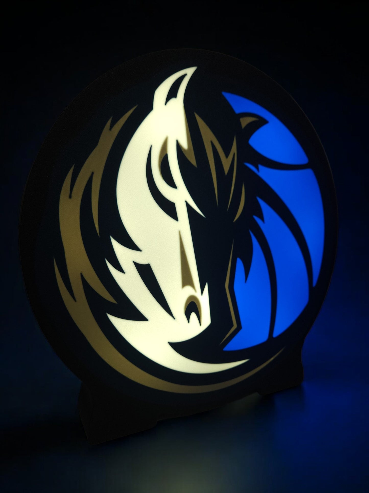 Mavericks Logo LED Lamp | Dallas Mavericks