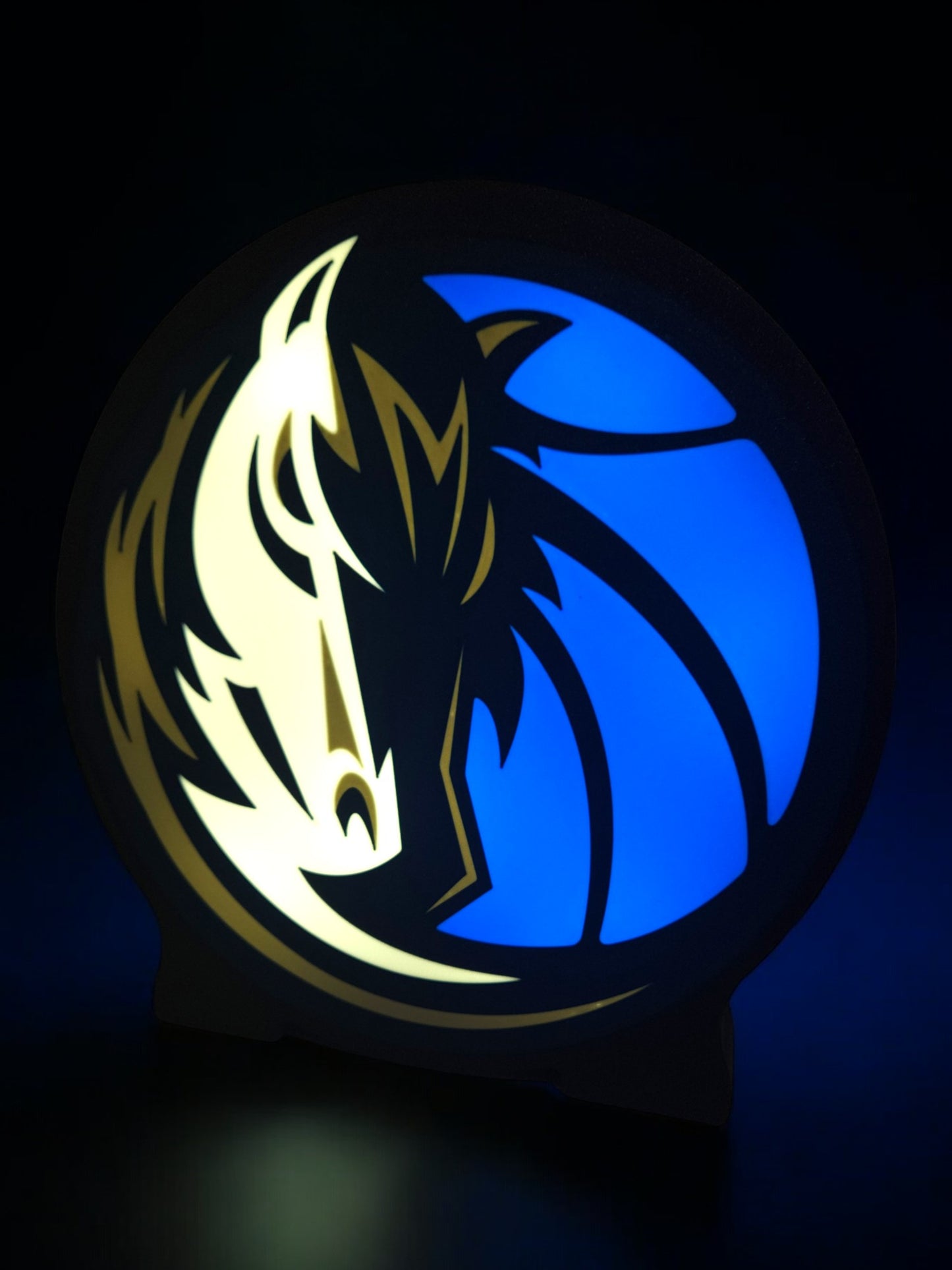 Mavericks Logo LED Lamp | Dallas Mavericks