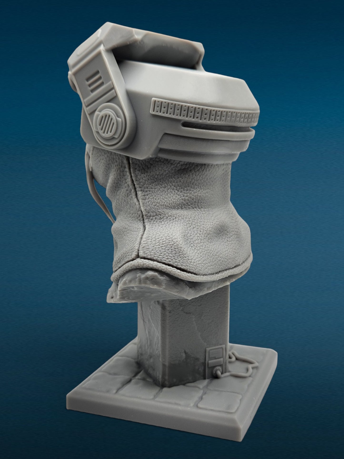 Babu Frik - Star Wars 3D Resin Bust: Unpainted Fan Art (6.5 Inch)