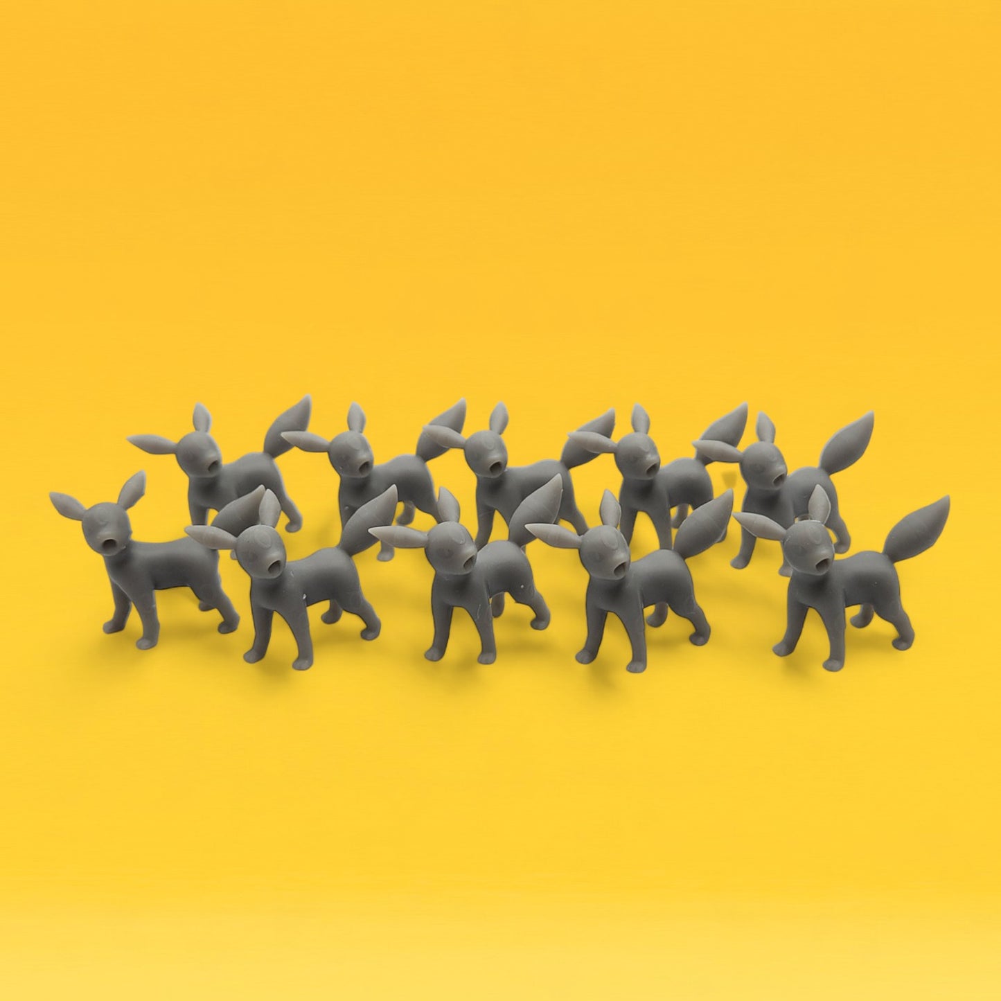 Umbreon Mini Figures Set – 10 Pack 1″ | 3D Printed Pokemon