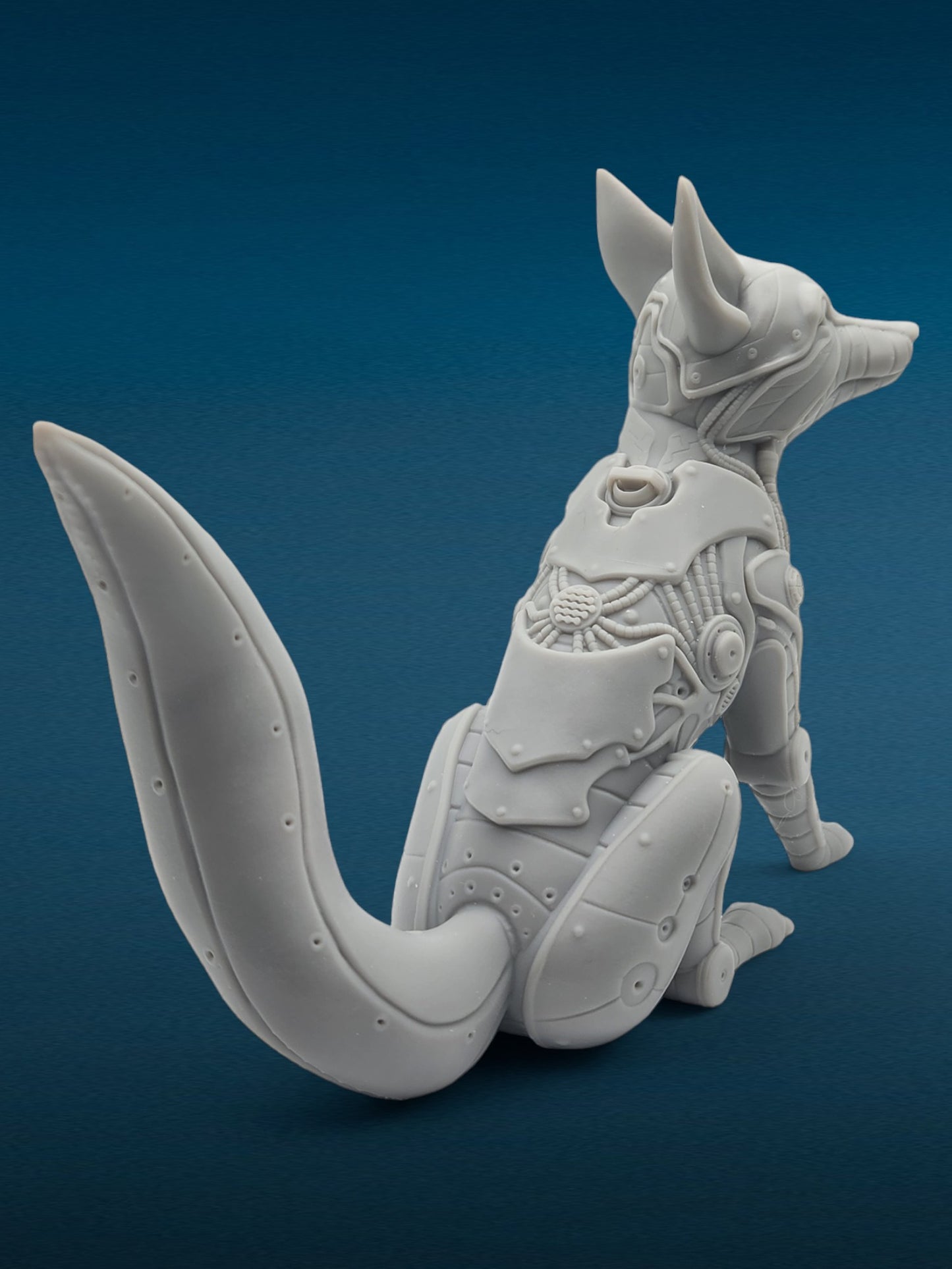 3D Resin Figurine - Fox Machina