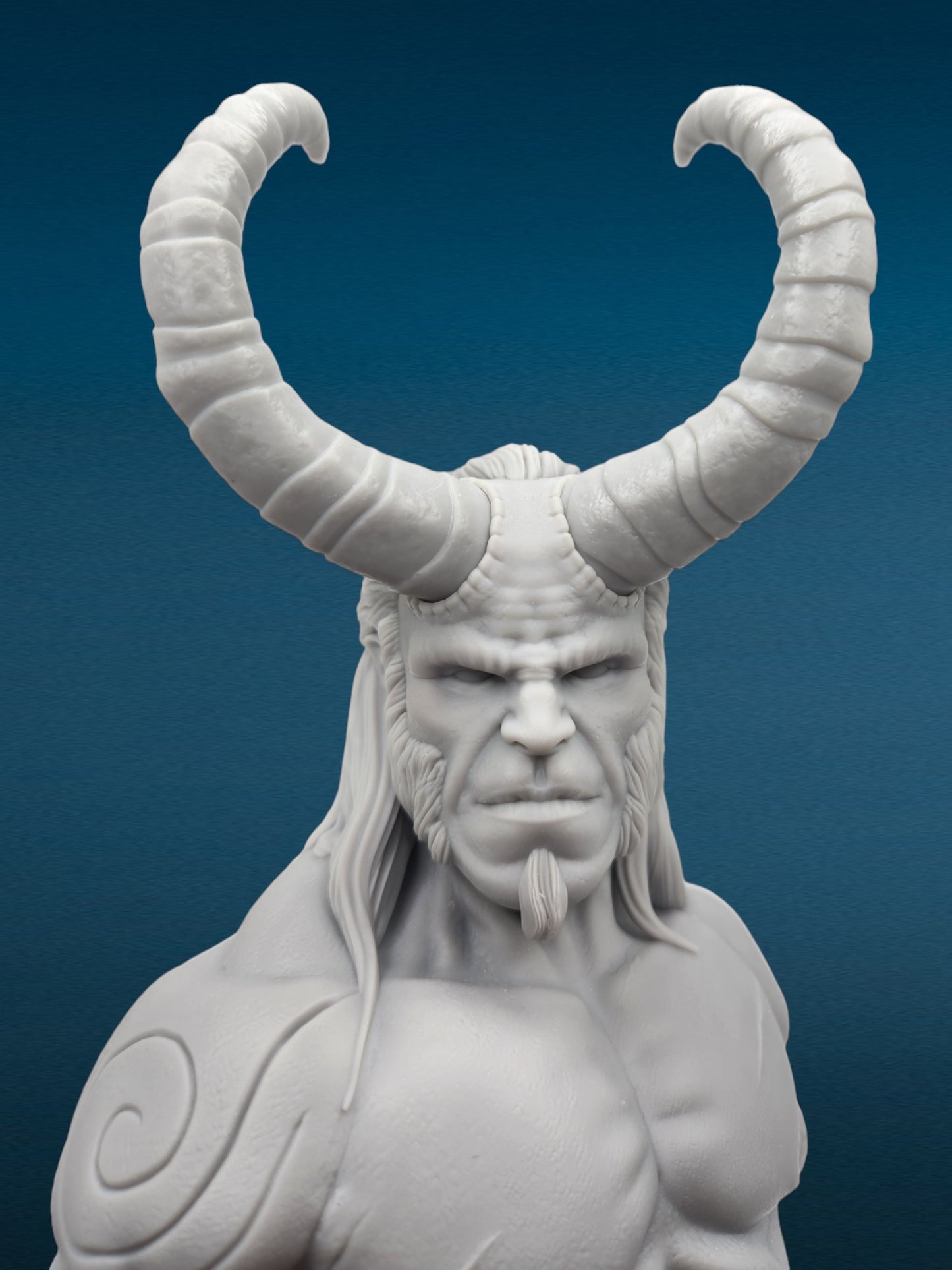 3D Resin Figurine - Hellboy Bust