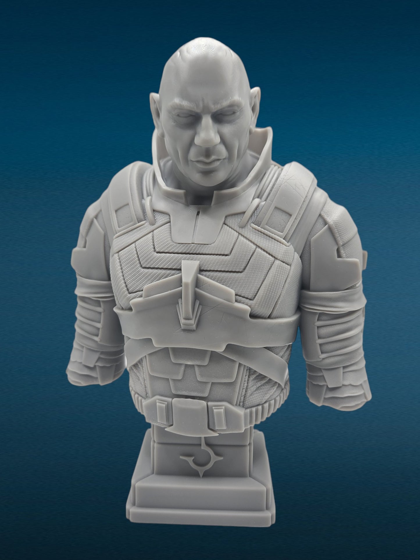Count Glossau Rabban - Dune 3D Resin Bust: Unpainted Fan Art (6.5 Inch)