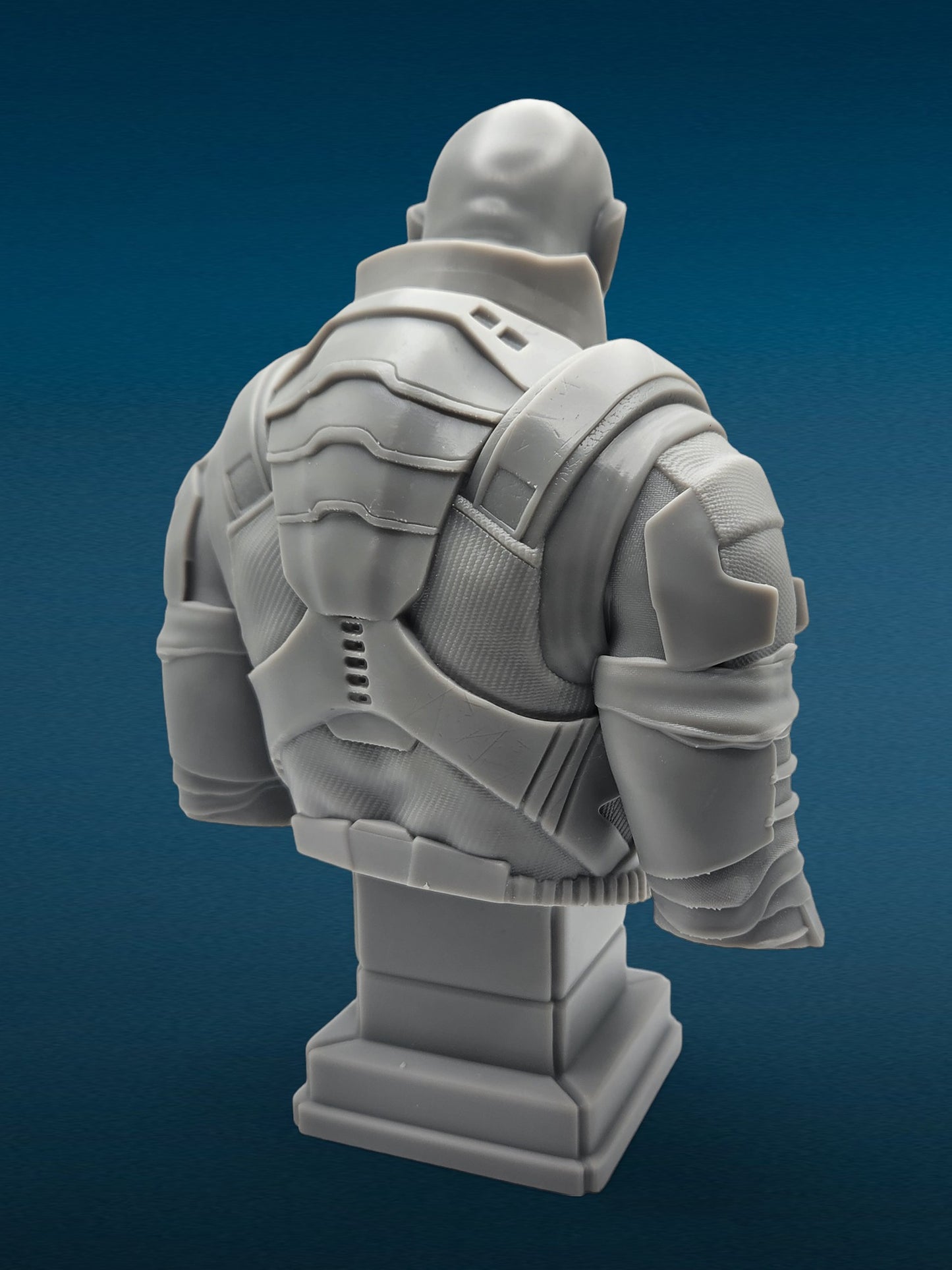 Count Glossau Rabban - Dune 3D Resin Bust: Unpainted Fan Art (6.5 Inch)