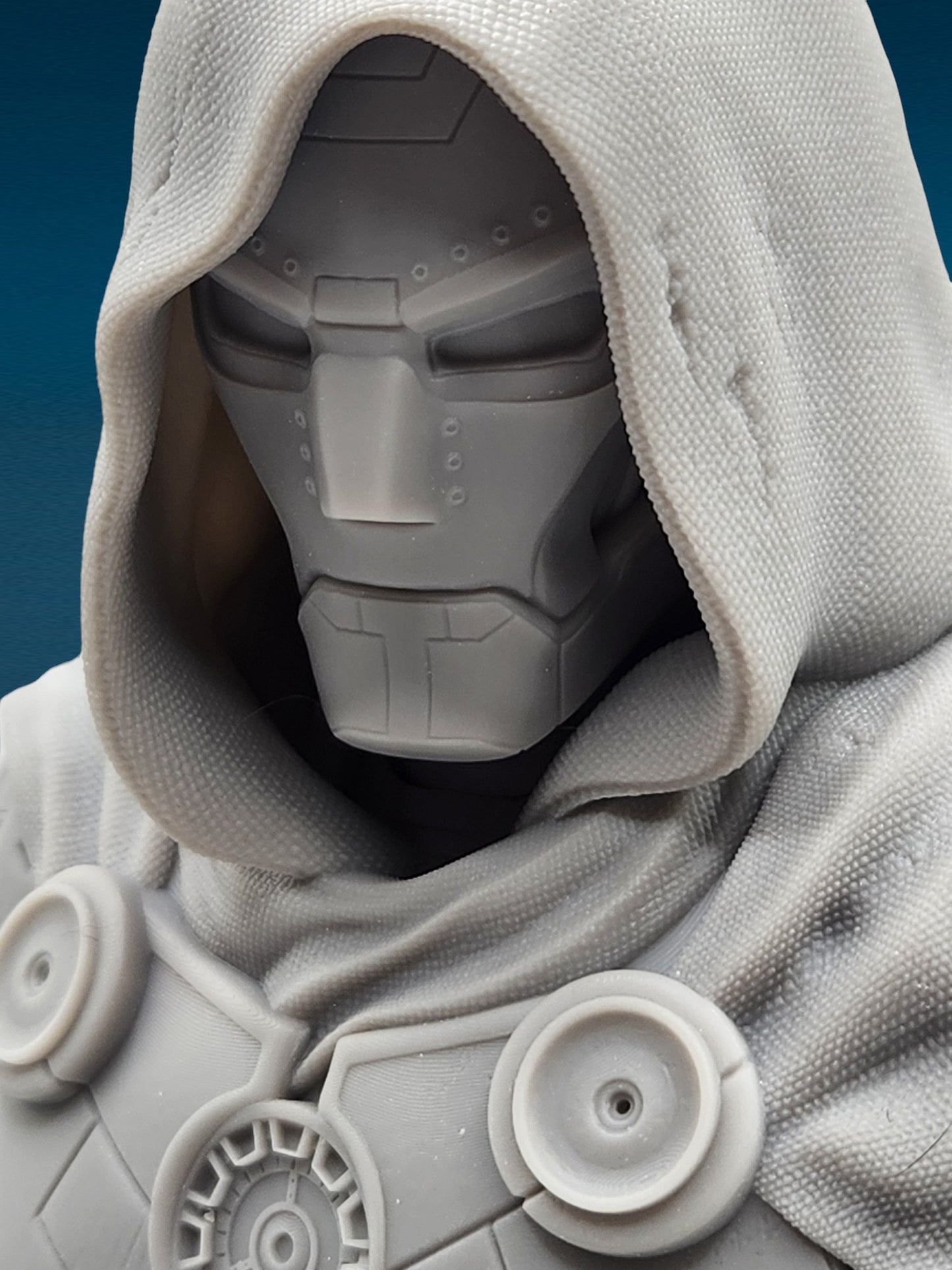 3D Resin Figurine - Iron Doom Bust