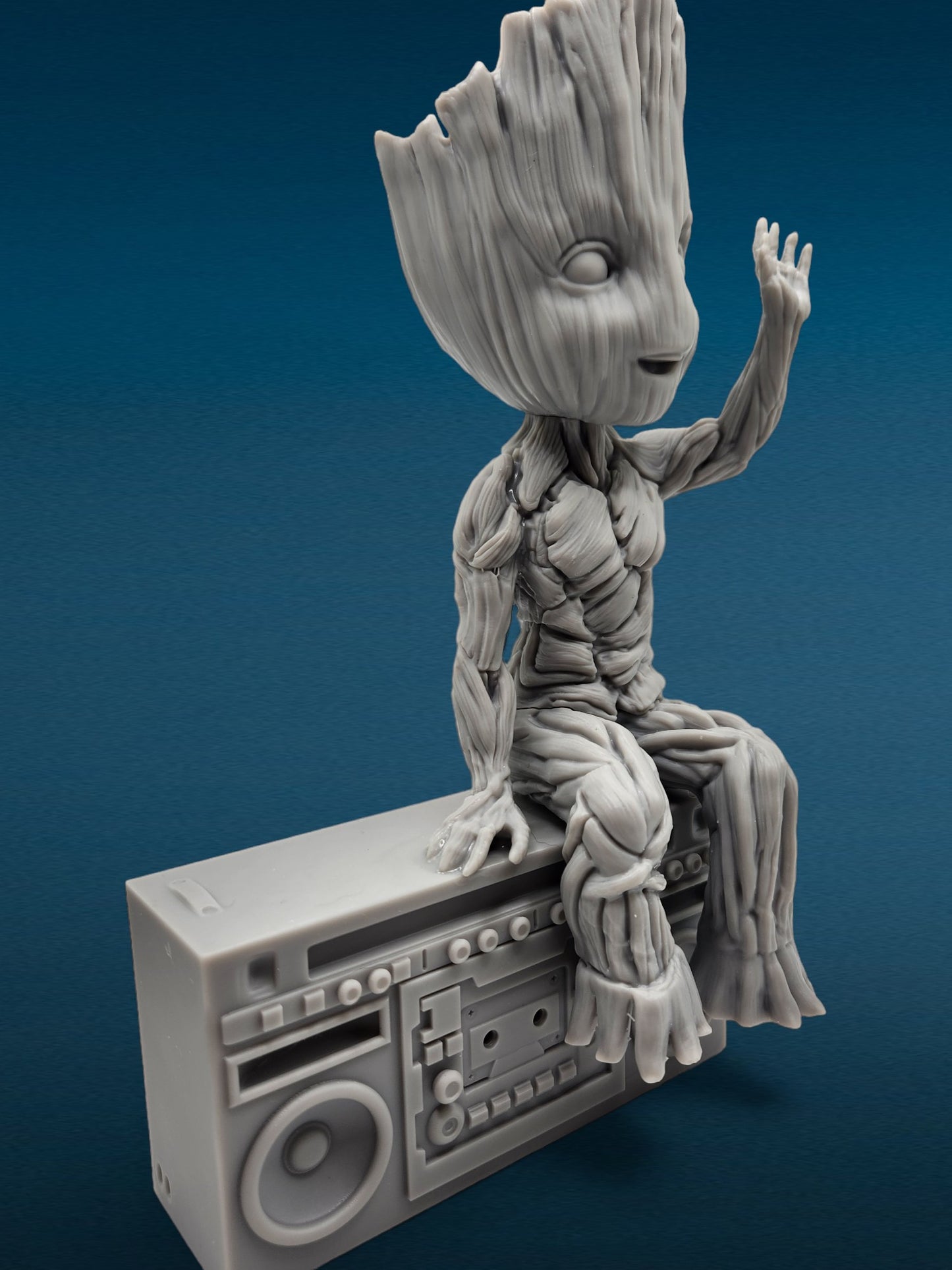 3D Resin Figurine - Groot Speaker Box | Marvel