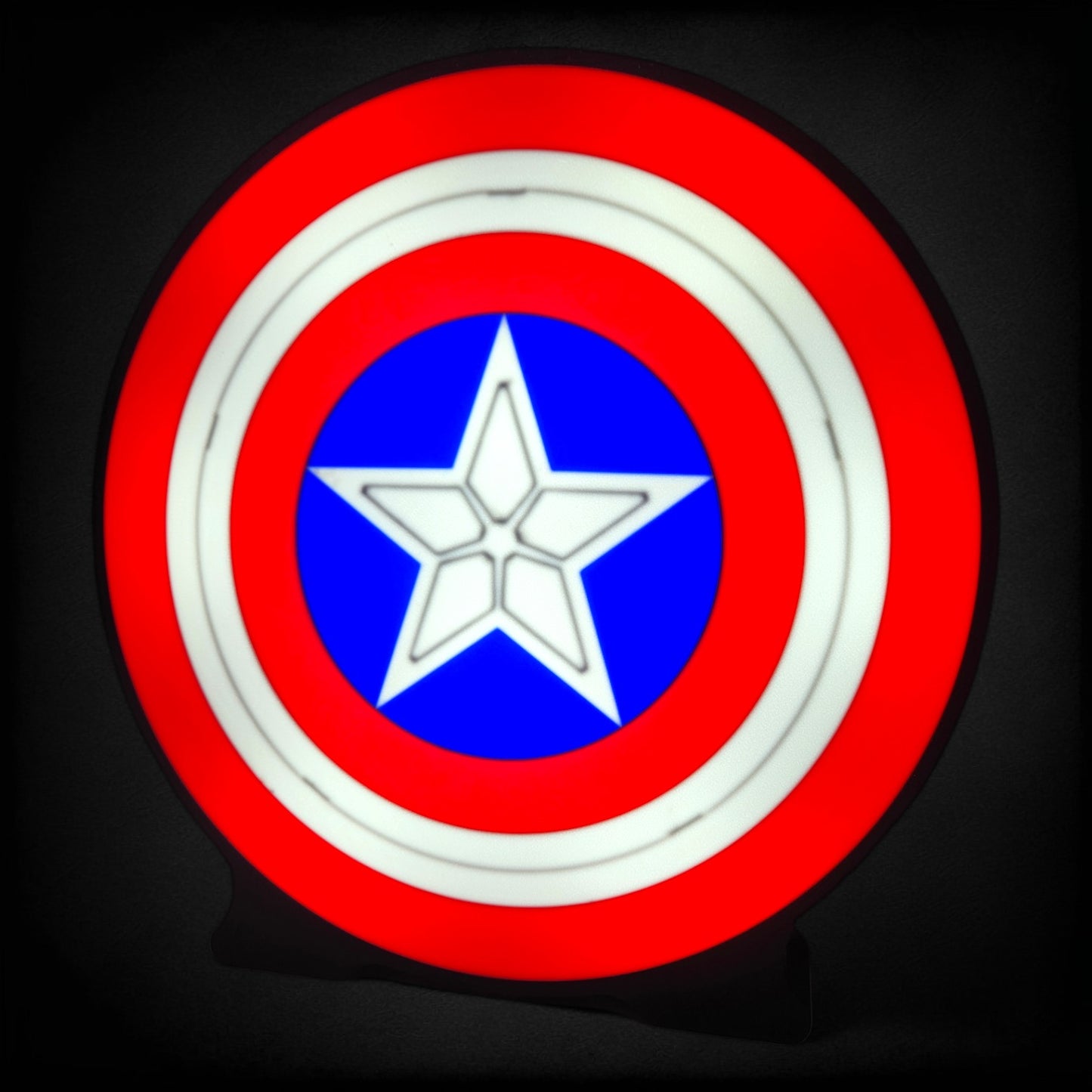 Captain America Shield LED Lamp | Marvel