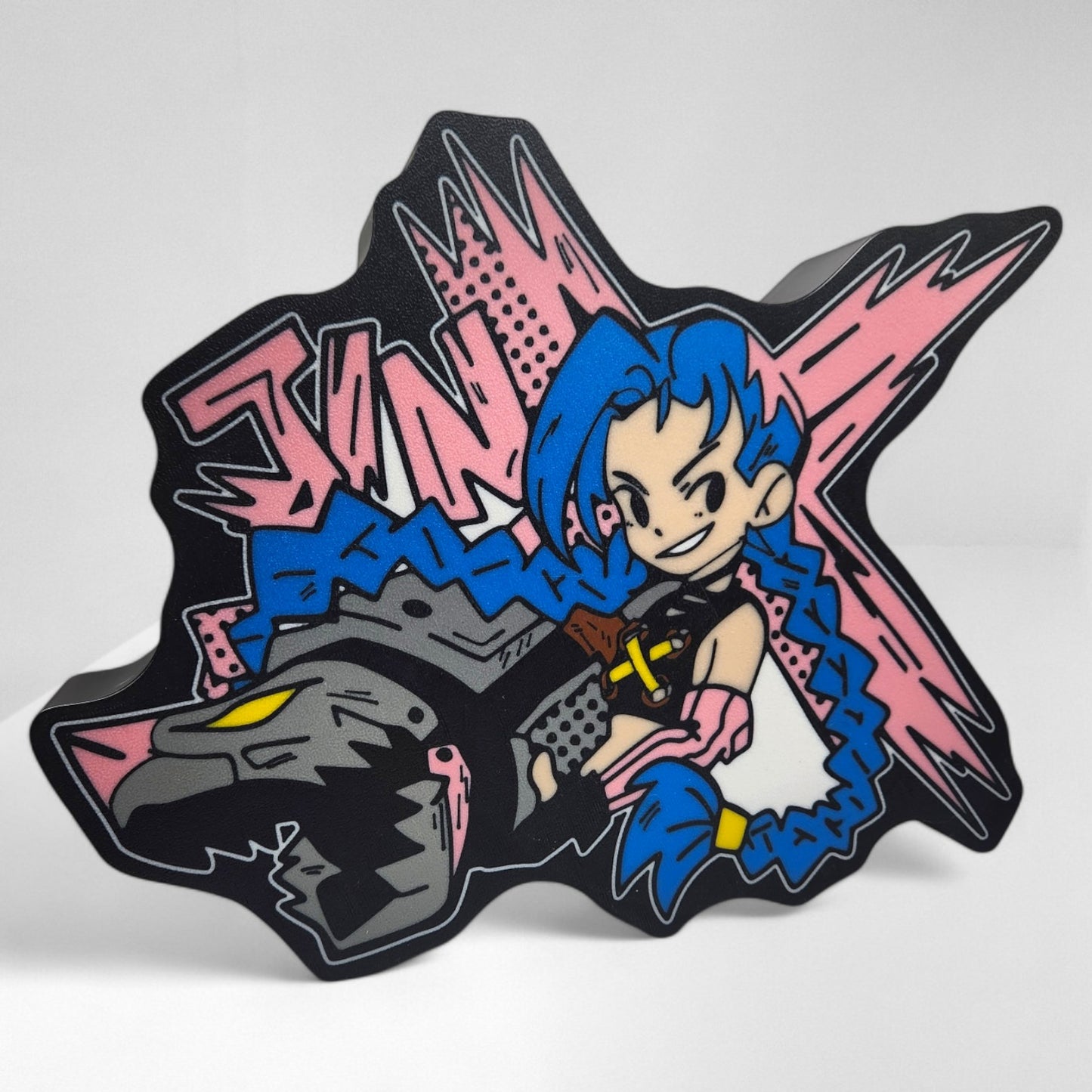 Jinx LED Lamp | Arcane | League of Legends