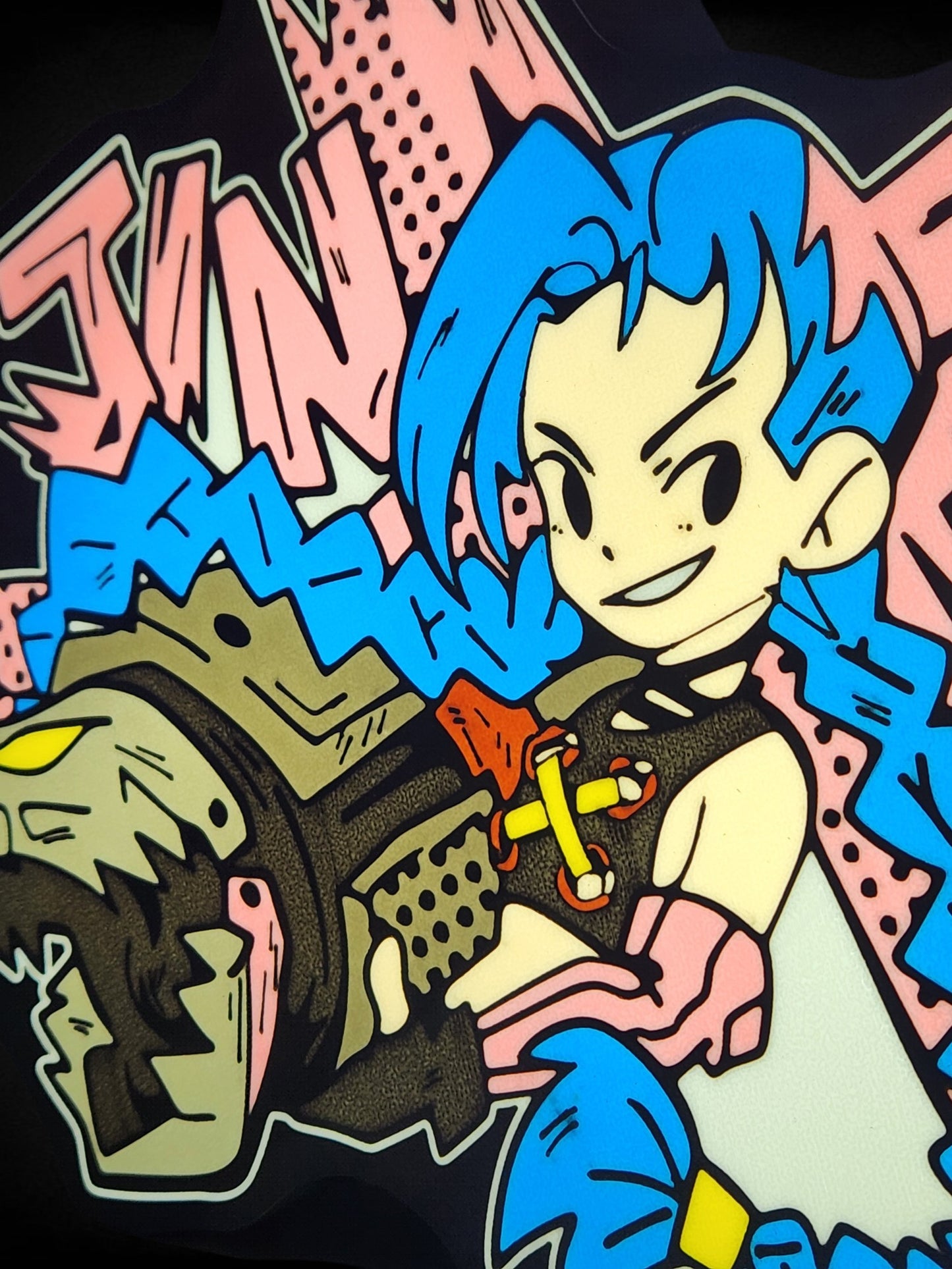 Jinx LED Lamp | Arcane | League of Legends