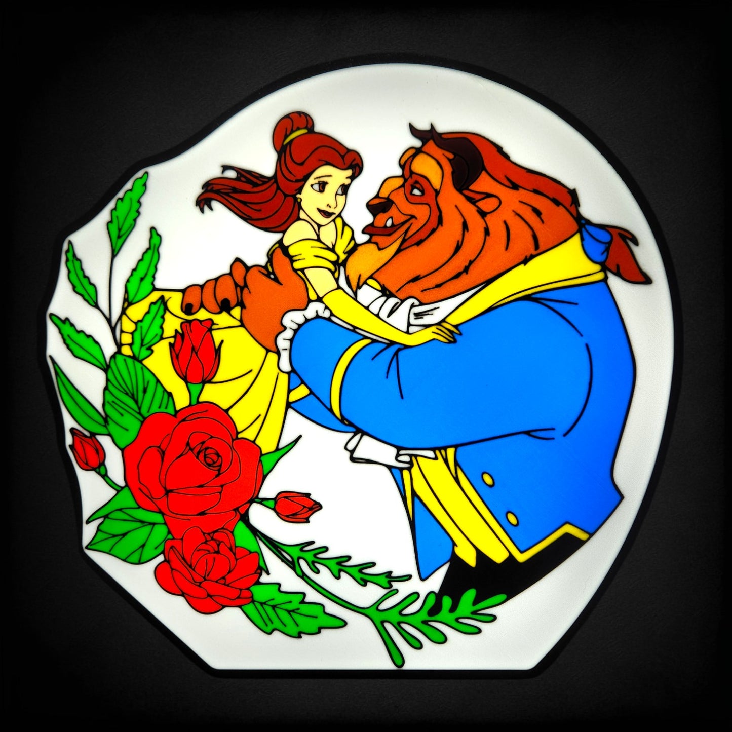 Beauty & the Beast LED Lamp
