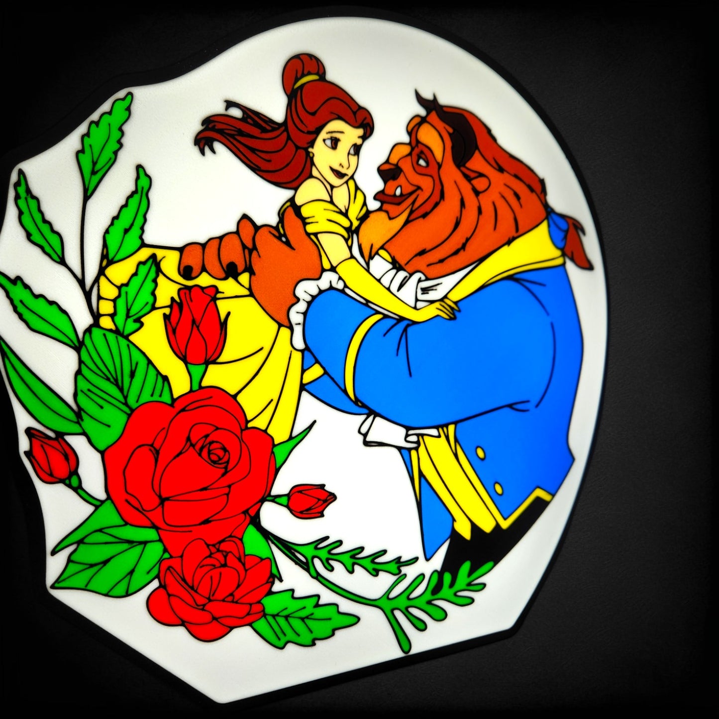 Beauty & the Beast LED Lamp