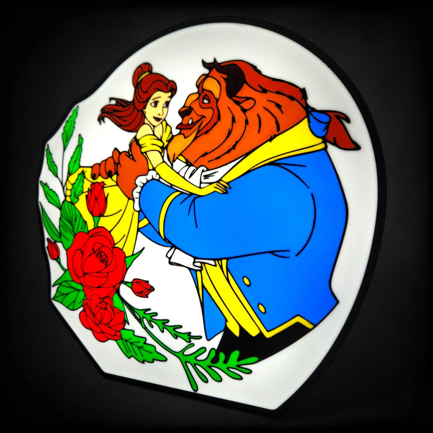 Beauty & the Beast LED Lamp