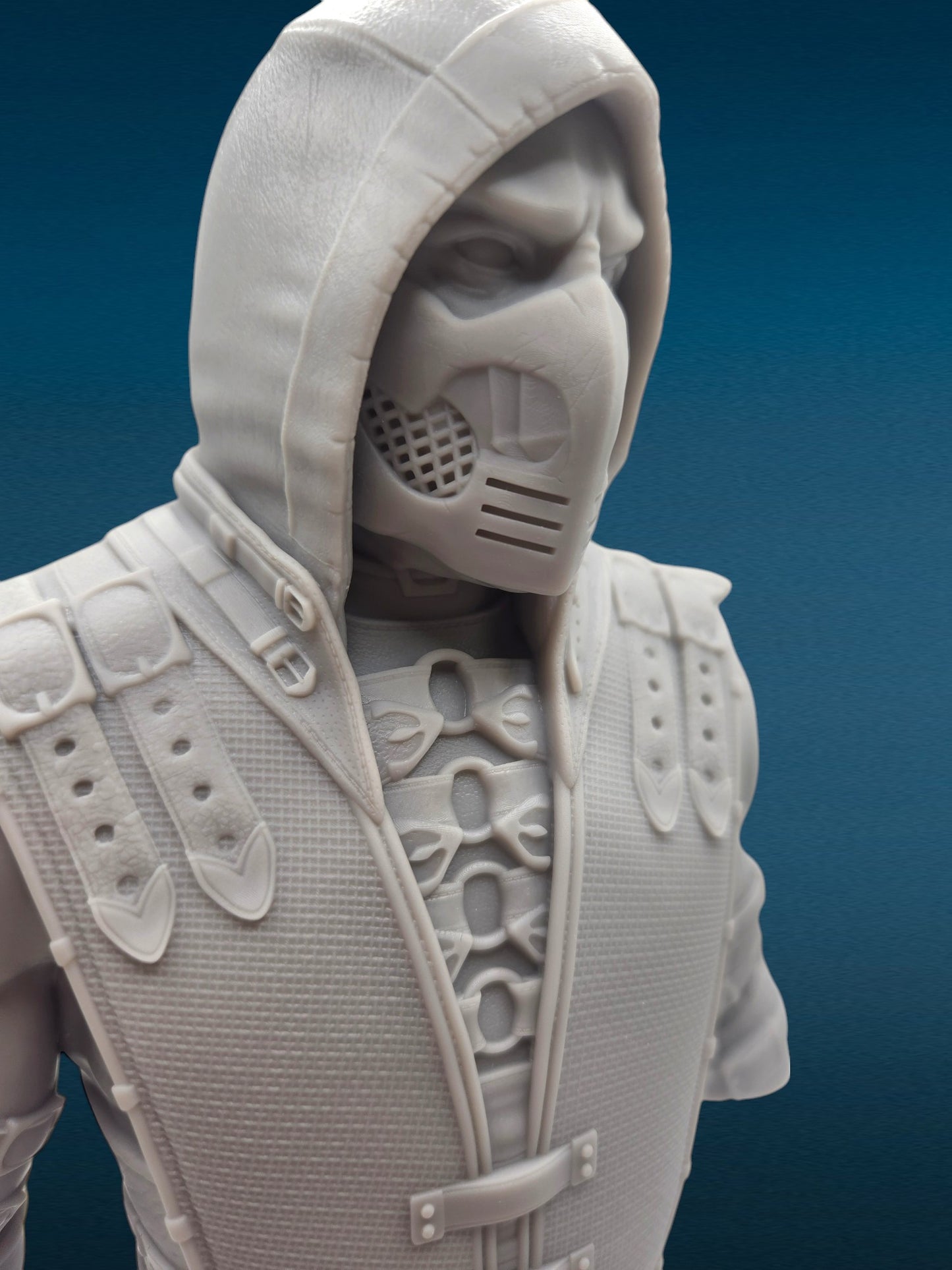 3D Resin Figurine - Scorpion Bust | Mortal Combat