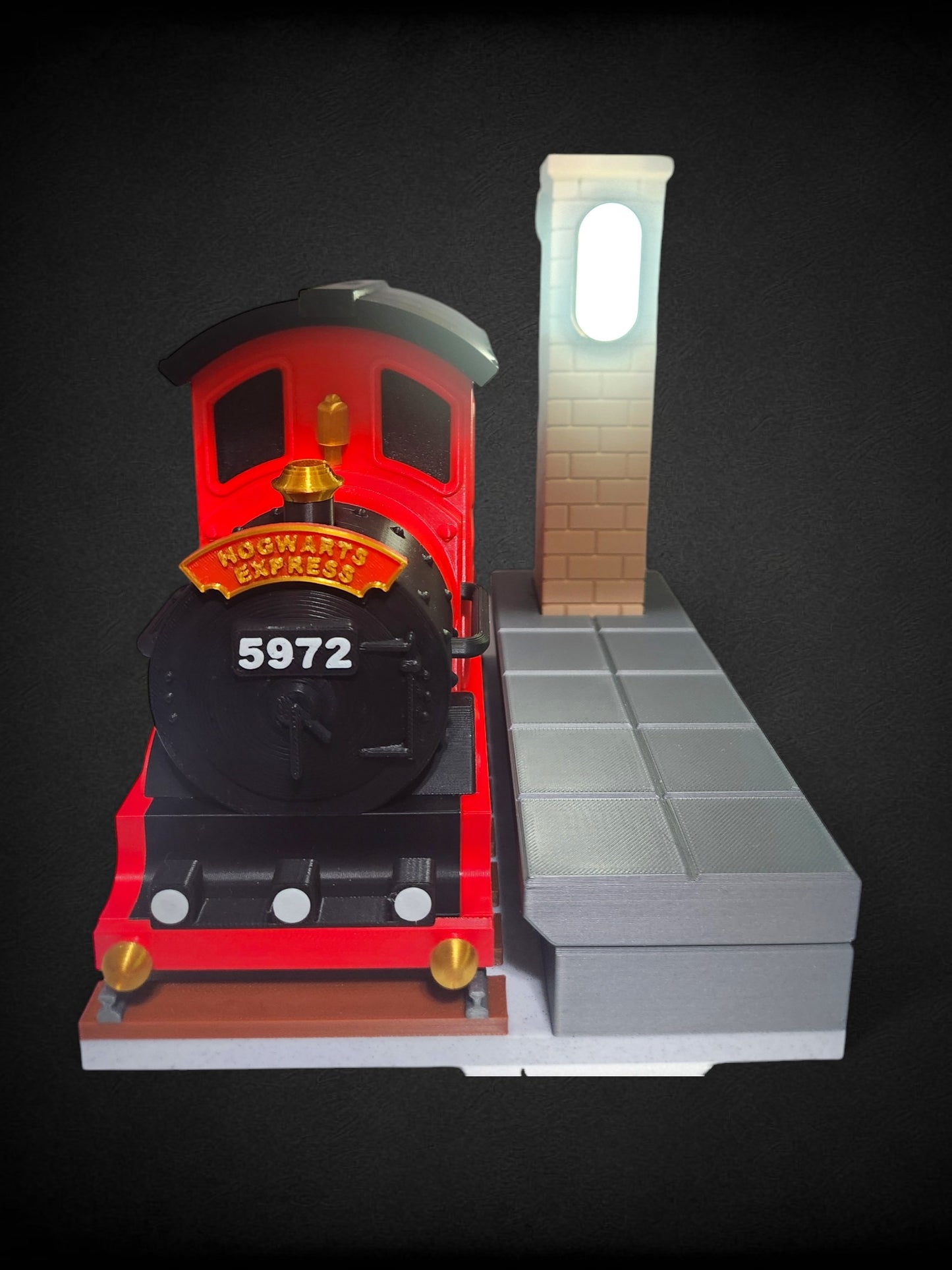 Platform 9 3/4 Train Piggy Bank LED Lamp | Harry Potter
