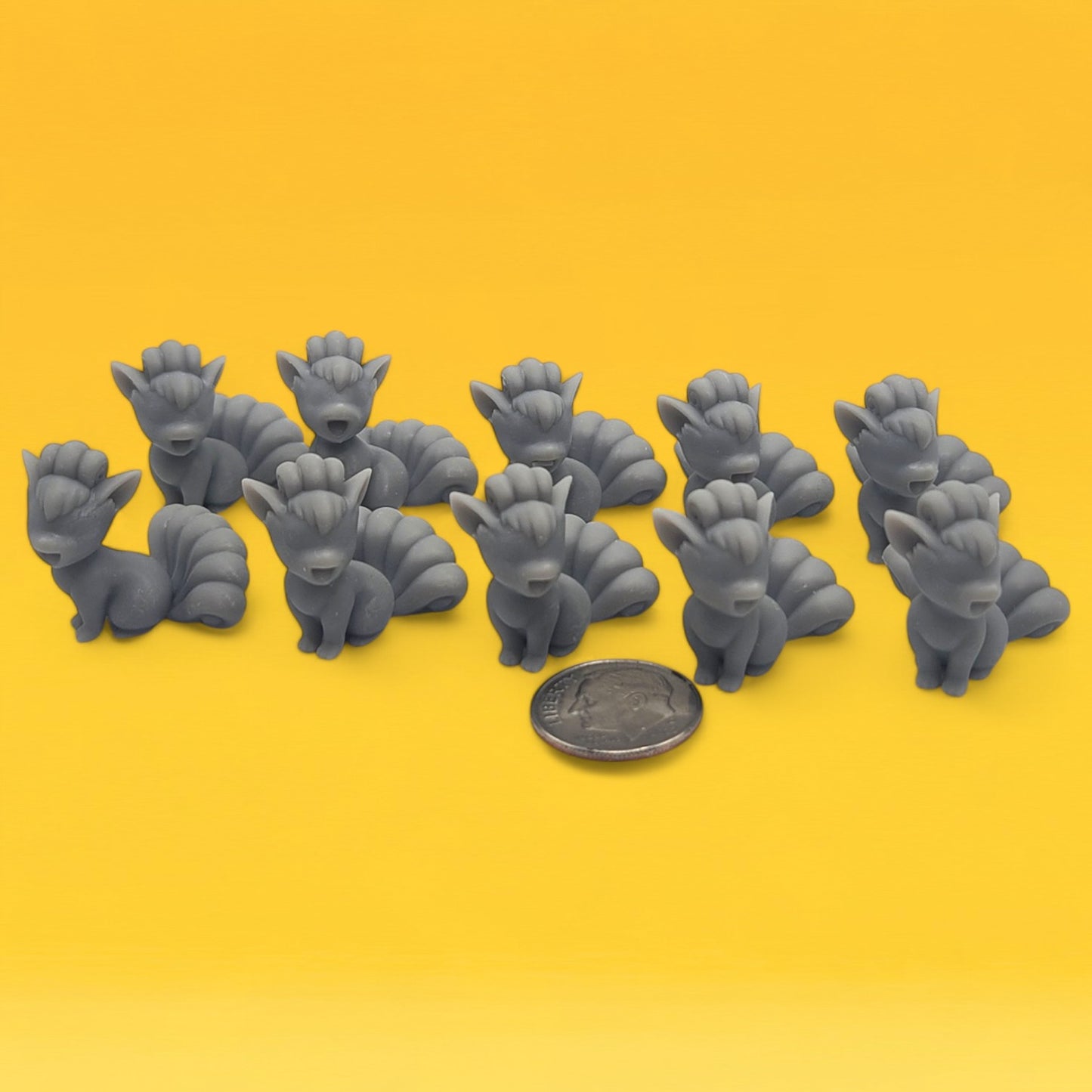 Pokemon Resin Super Miniature 10 Pack - Vulpix