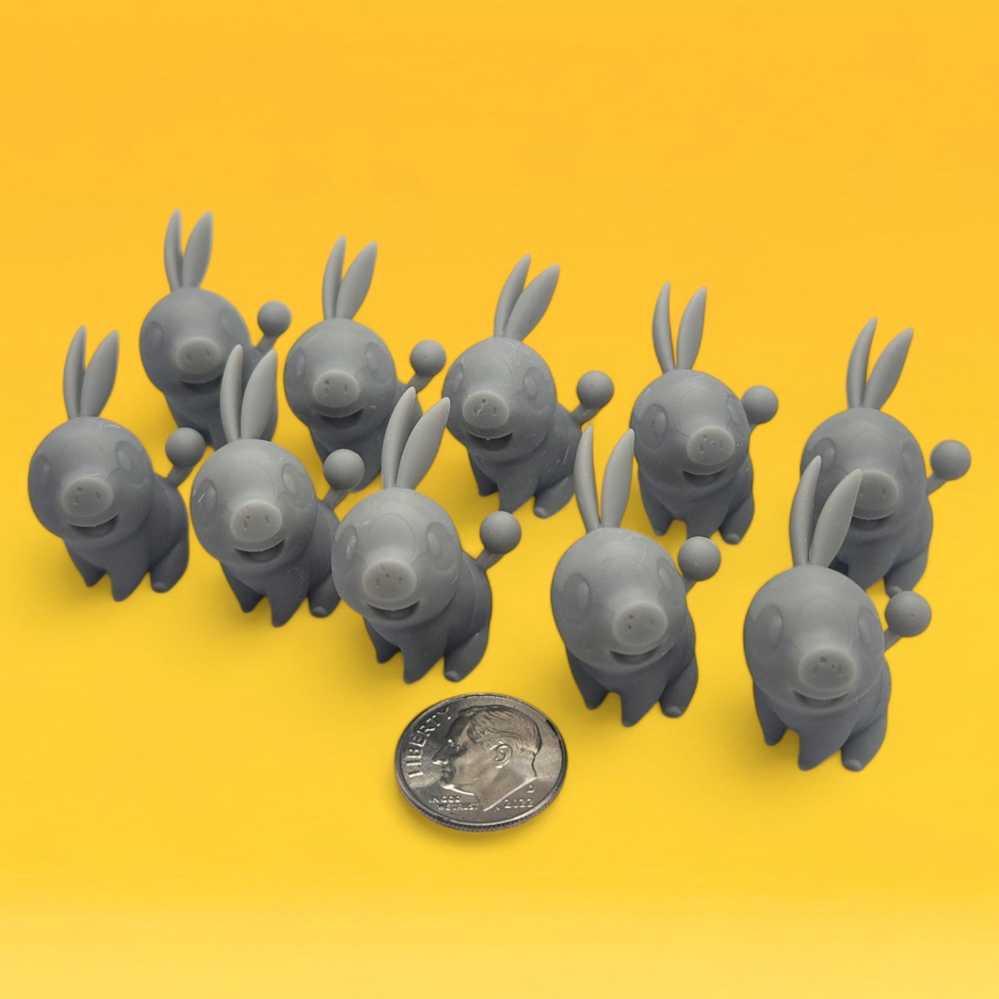 Pokemon Resin Super Miniature 10 Pack - Tepig