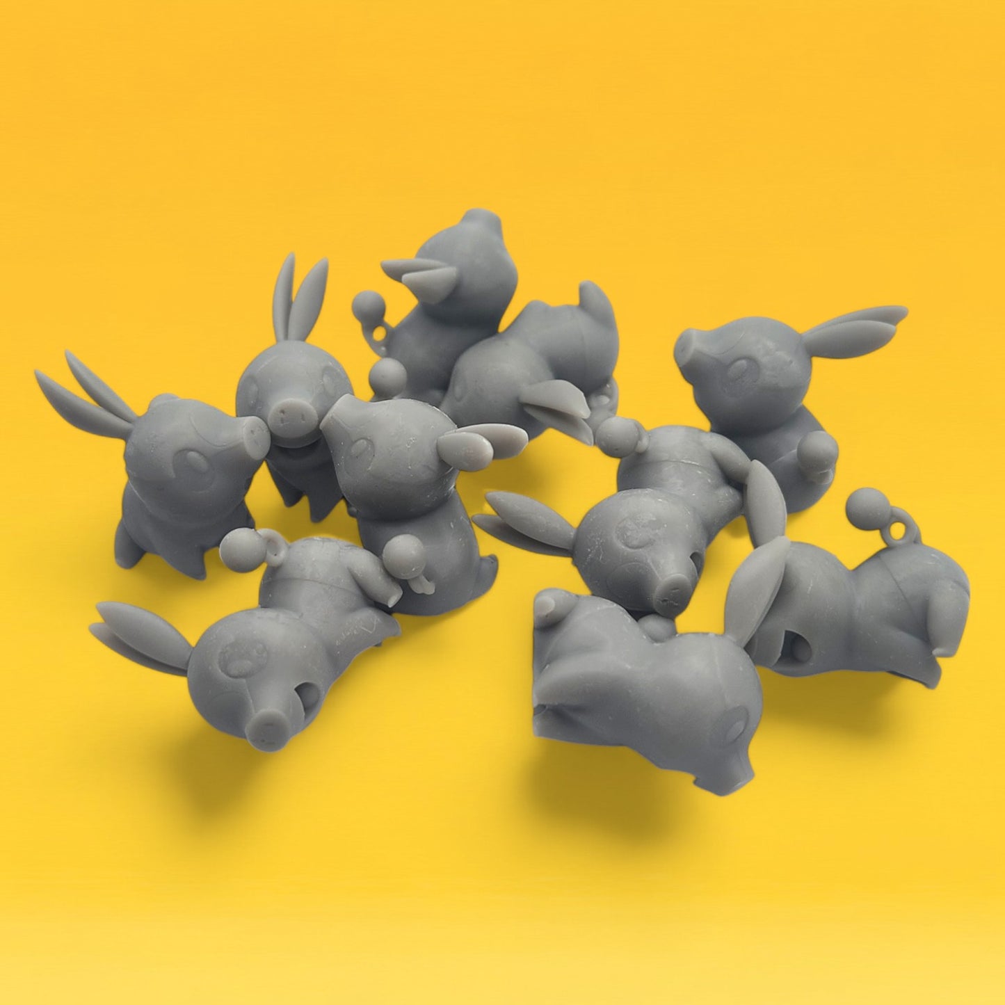 Pokemon Resin Super Miniature 10 Pack - Tepig