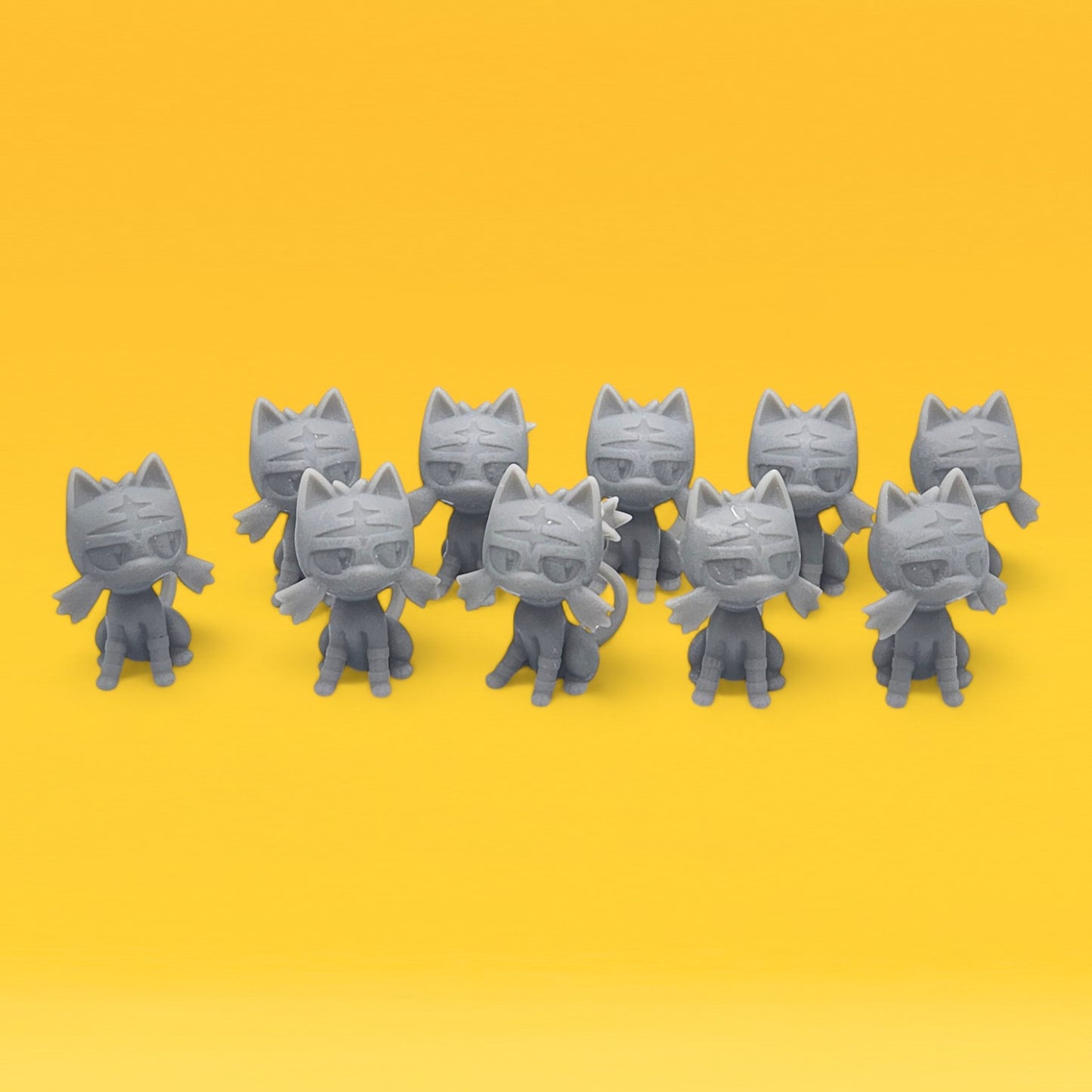 Pokemon Resin Super Miniature 10 Pack - Litten