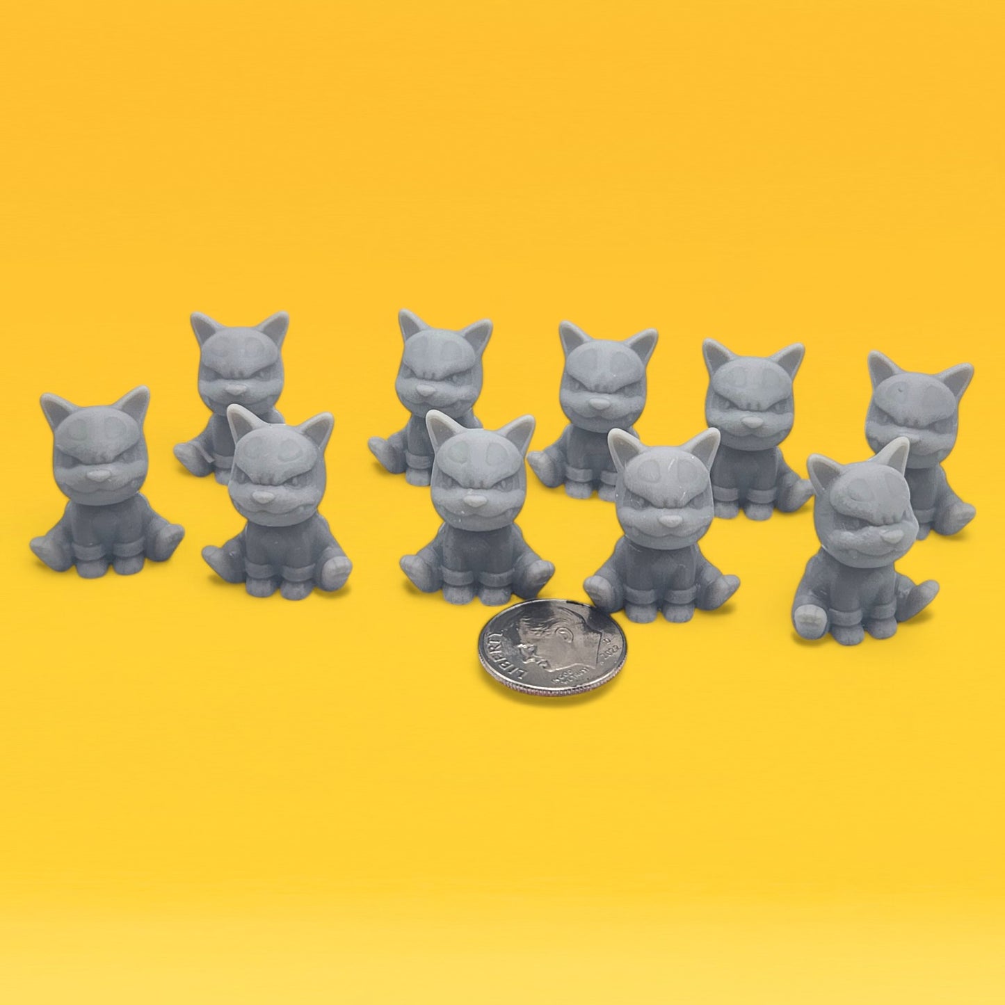 Pokemon Resin Super Miniature 10 Pack - Houndour