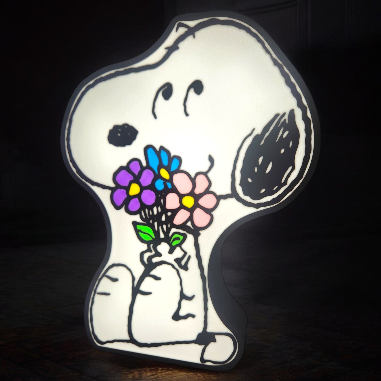 Snoopy Flower LED Lamp | Peanuts