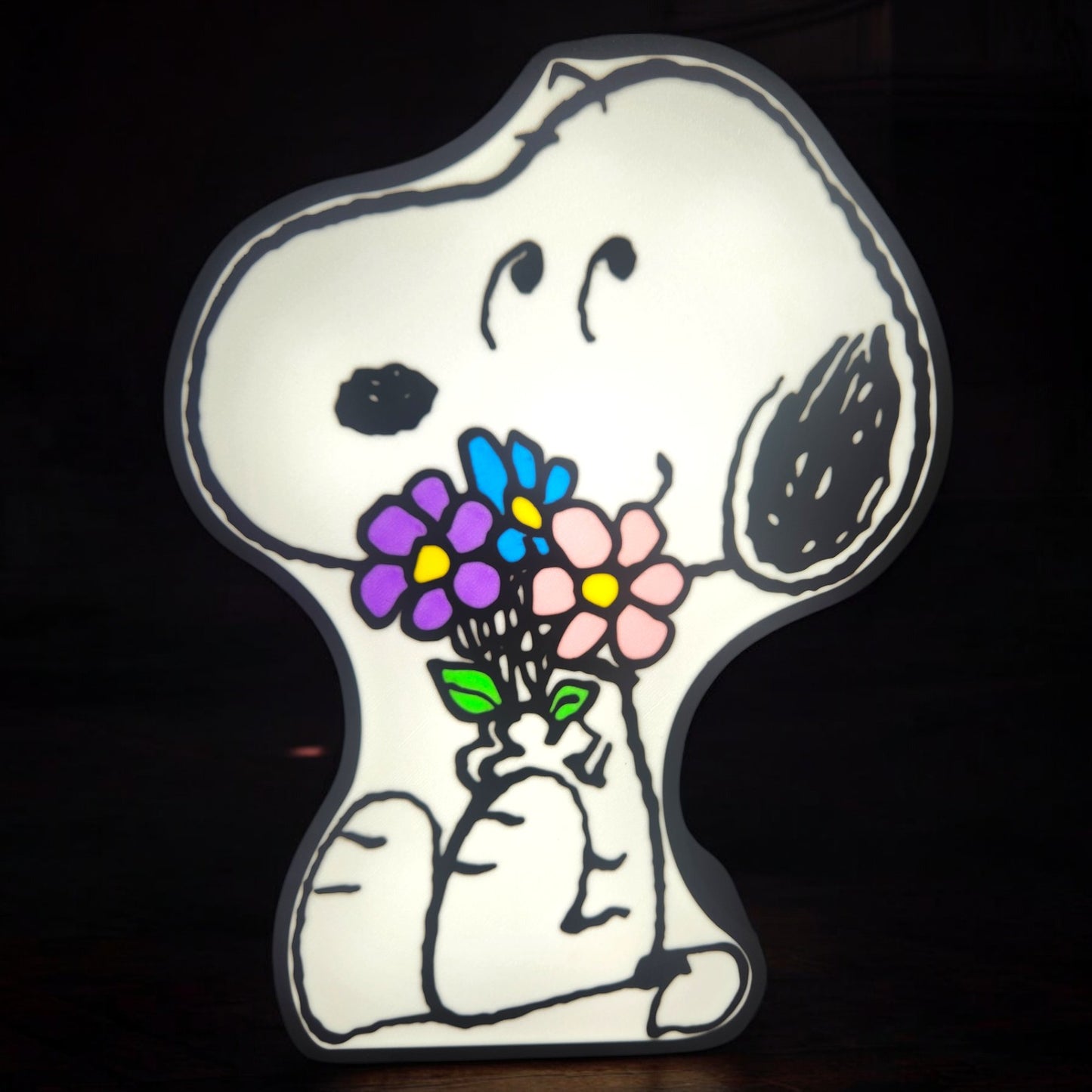 Snoopy Flower LED Lamp | Peanuts