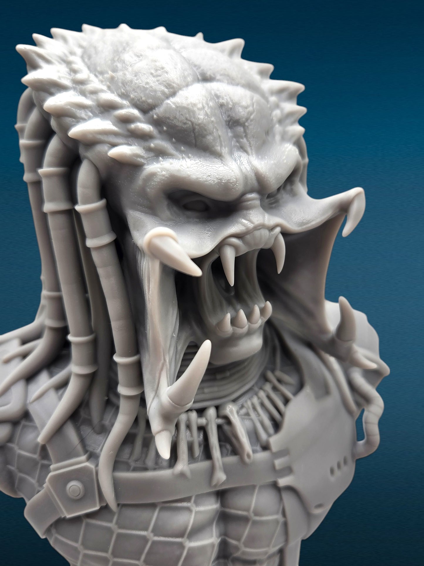 3D Resin Figurine - Predator Bust