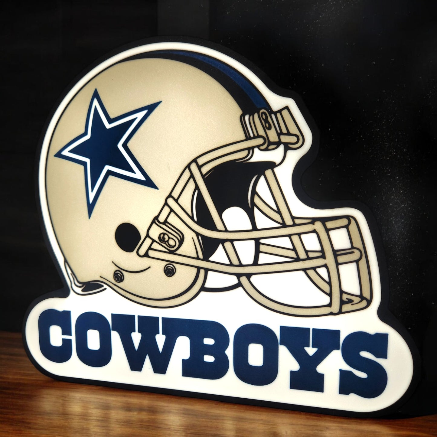 Cowboy's Logo LED Lamp | Dallas Cowboys