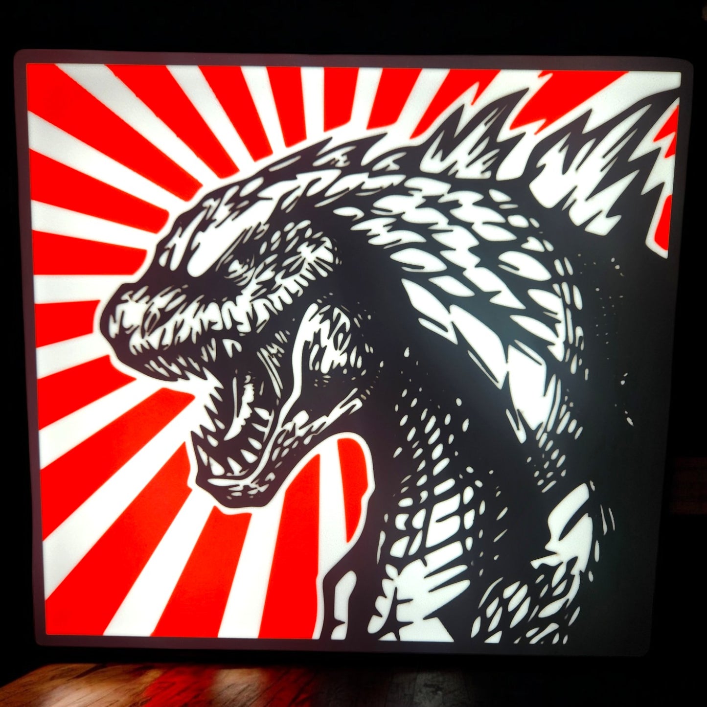 Godzilla LED Lamp | Kaiju