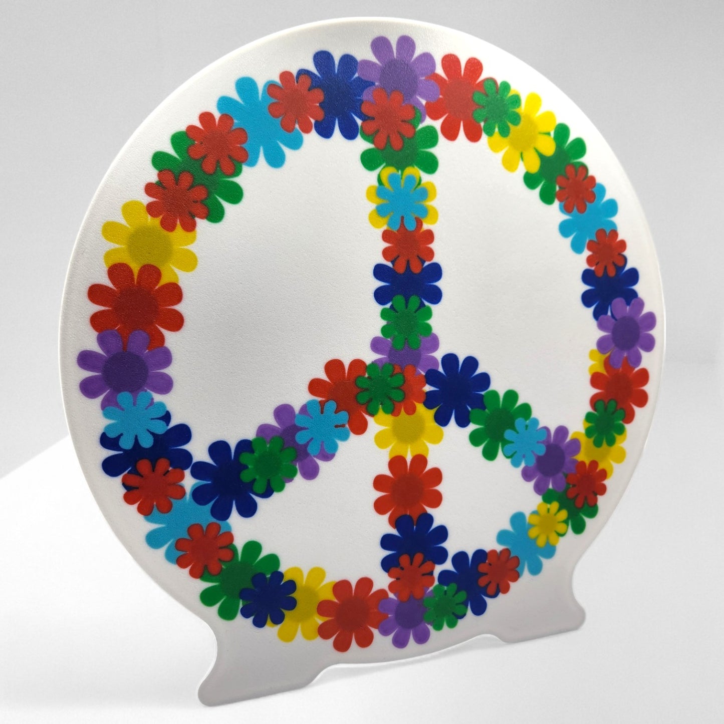 Flower Peace Sign LED Lamp | Peace
