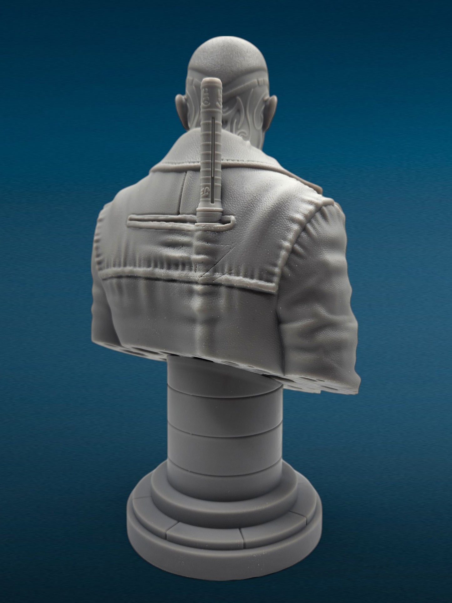 Blade Resin Bust: Unpainted Fan Art (7 Inch)