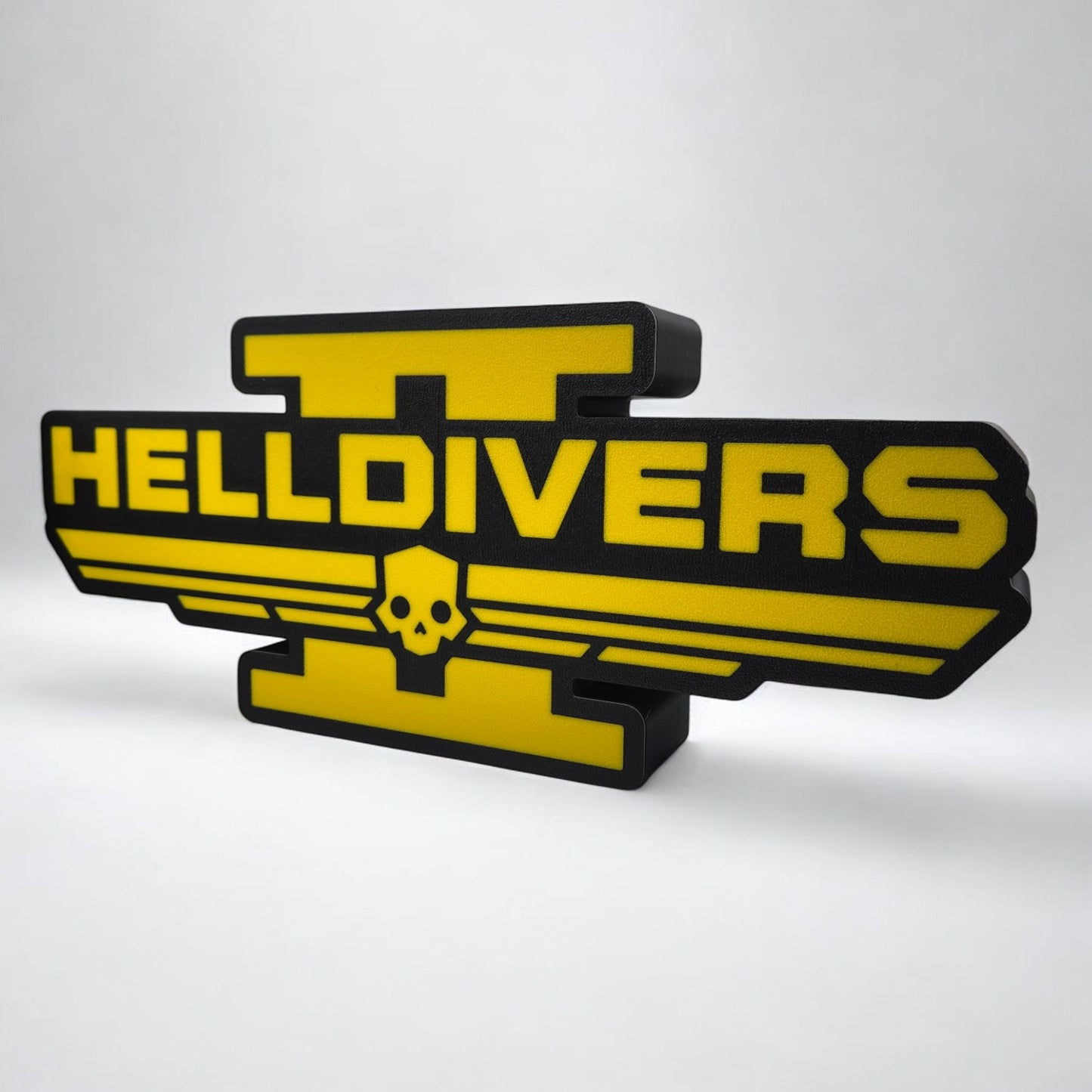 Hell Divers II (2) Logo LED Lamp | Gaming