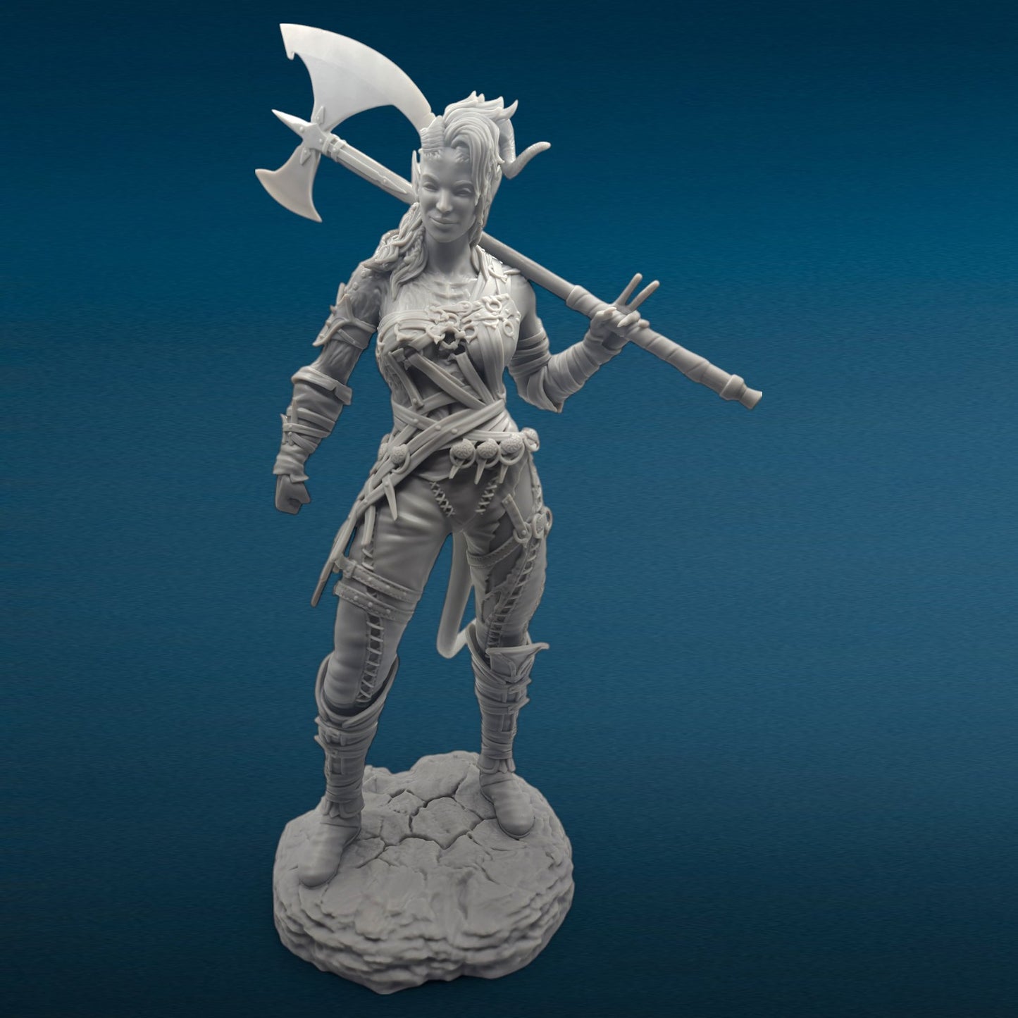 3D Resin Figurine - Karlach | Baulders Gate 3