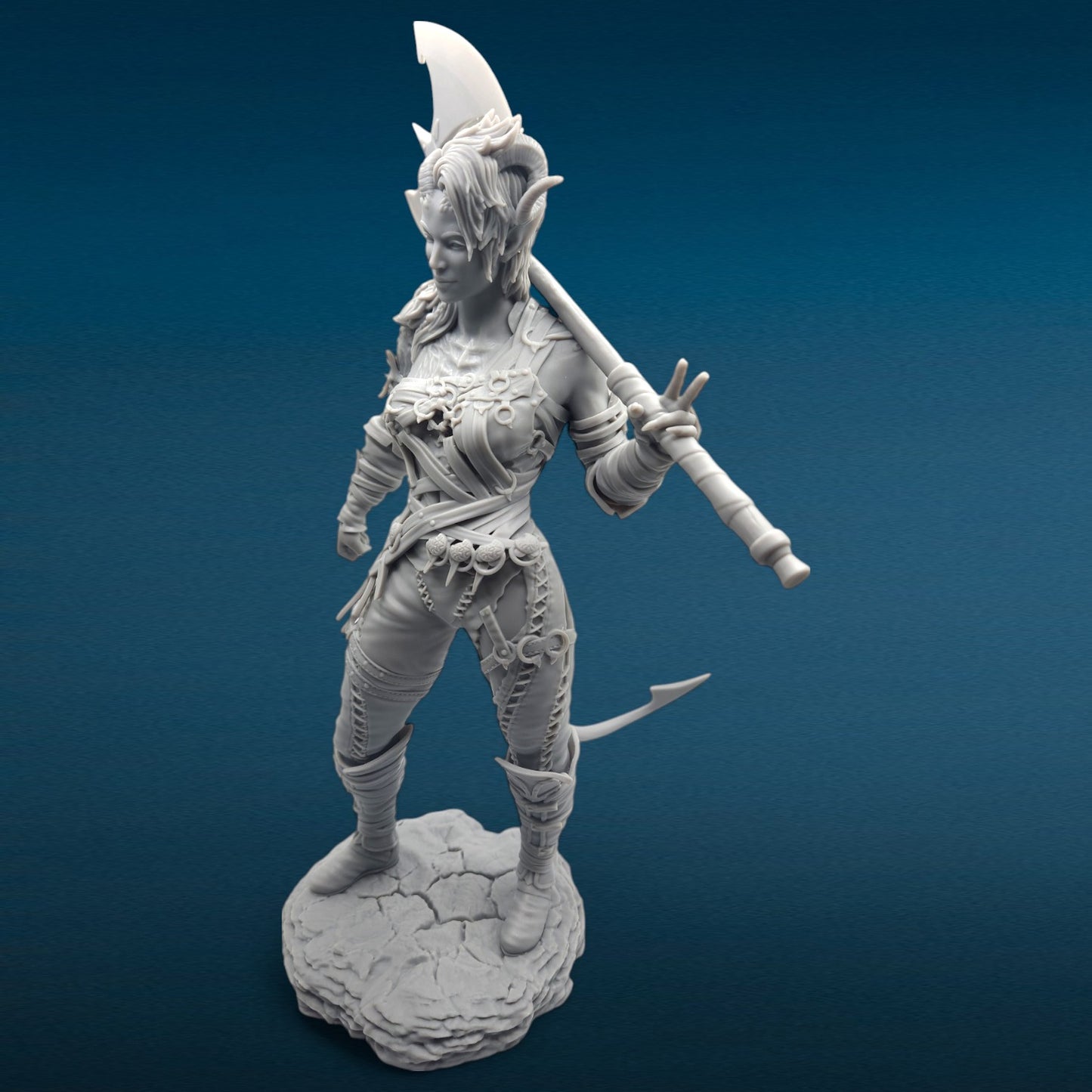 3D Resin Figurine - Karlach | Baulders Gate 3
