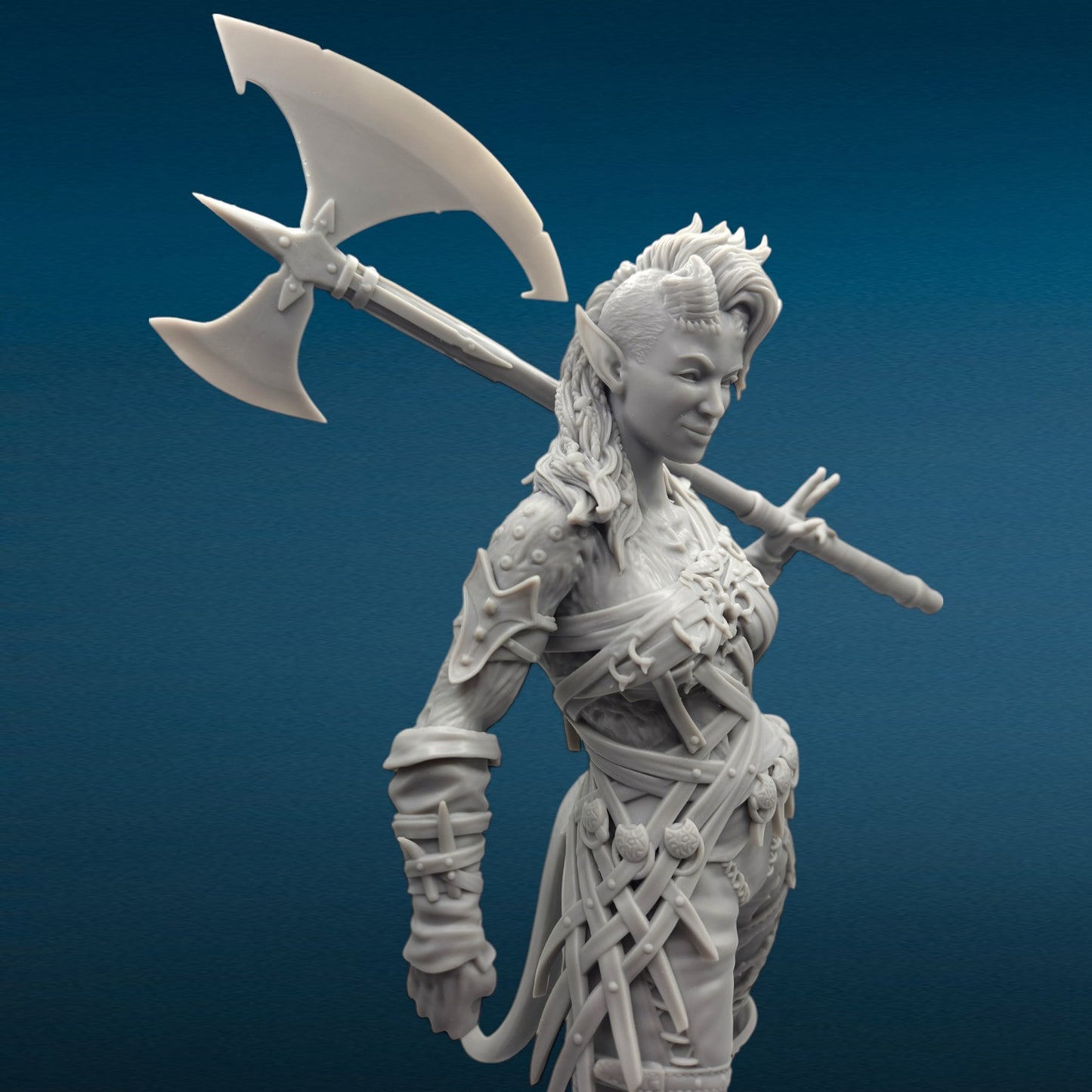 3D Resin Figurine - Karlach | Baulders Gate 3