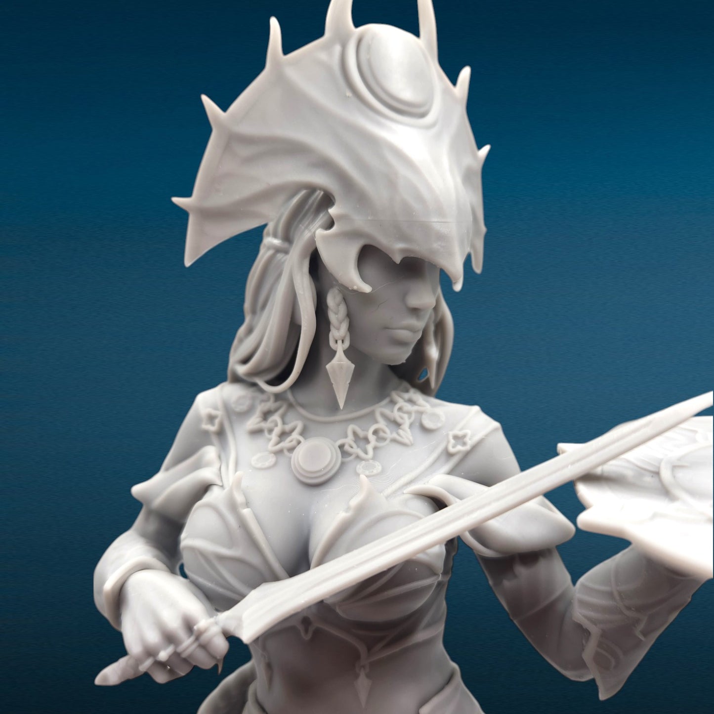 3D Resin Figurine - Shar | Baulder's Gate 3