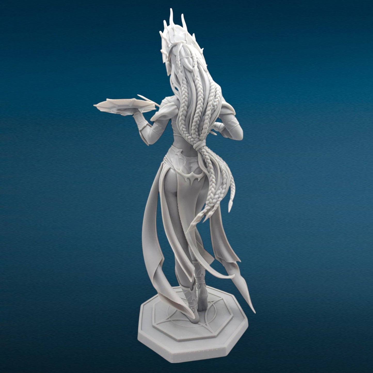 3D Resin Figurine - Shar | Baulder's Gate 3