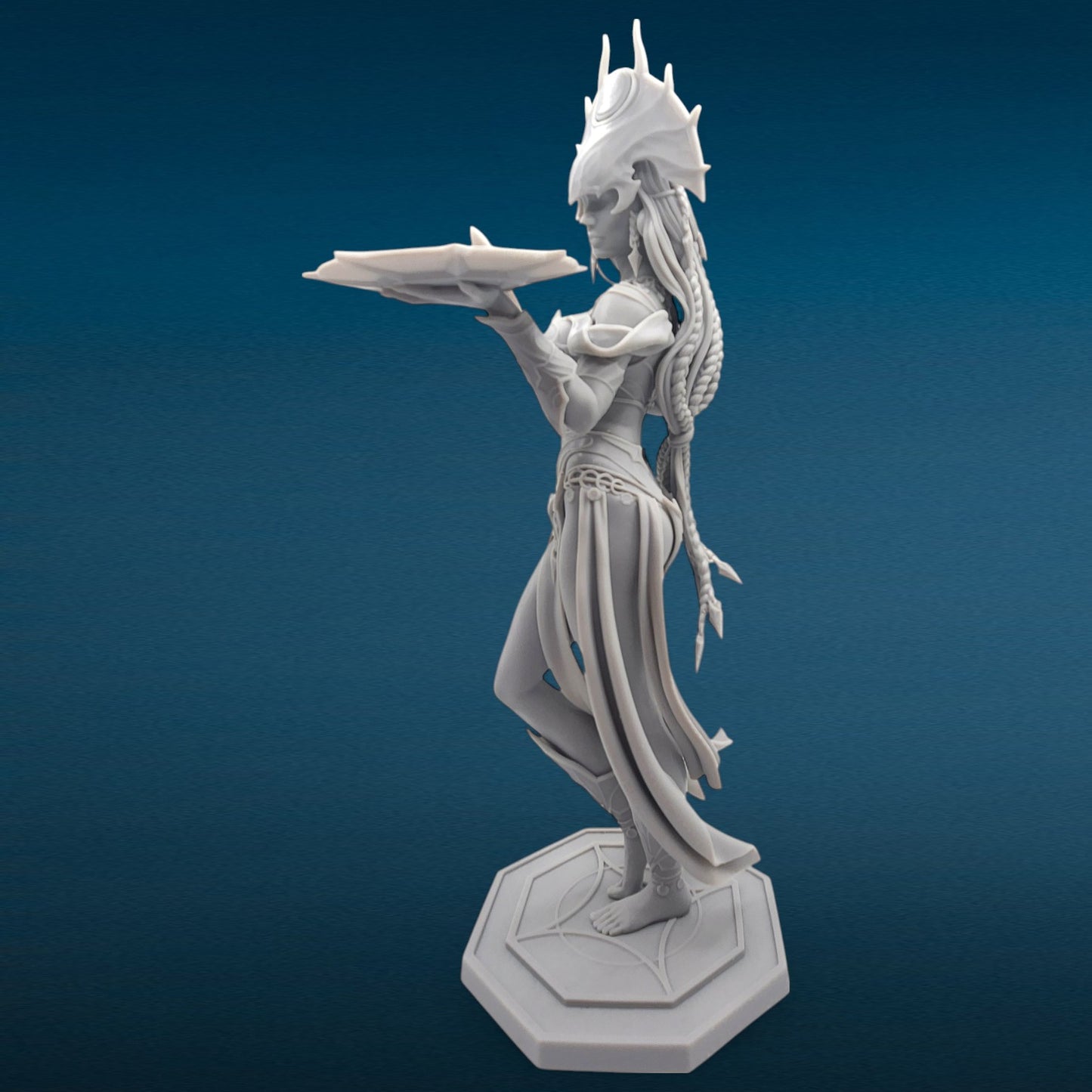 3D Resin Figurine - Shar | Baulder's Gate 3