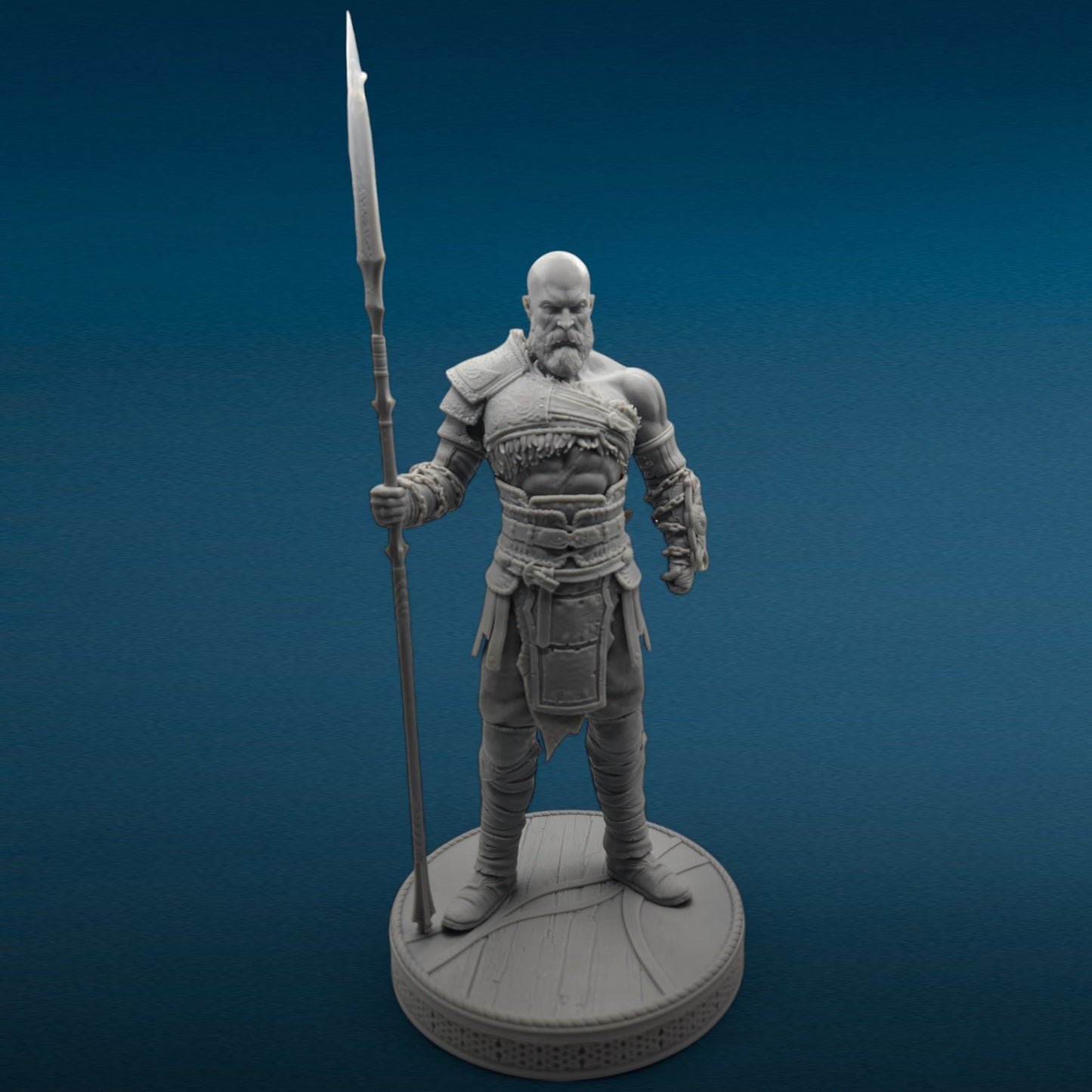 3D Resin Figurine - Kratos | God of War