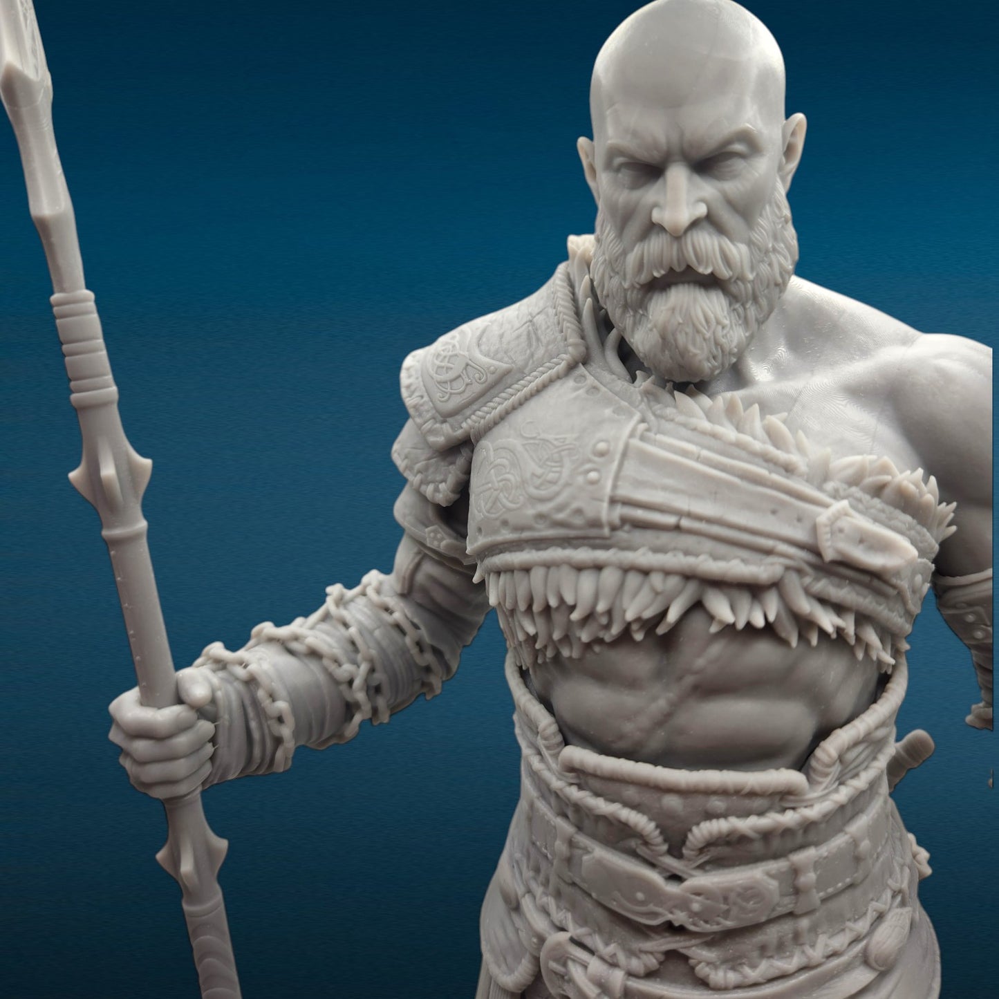 3D Resin Figurine - Kratos | God of War