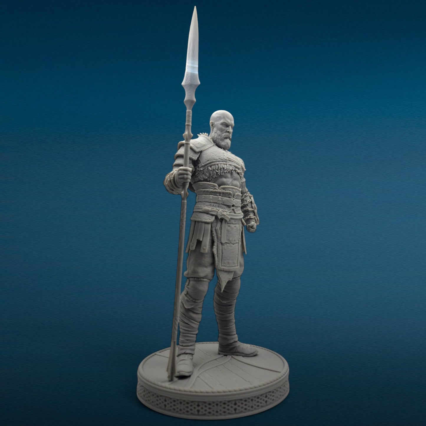 3D Resin Figurine - Kratos | God of War