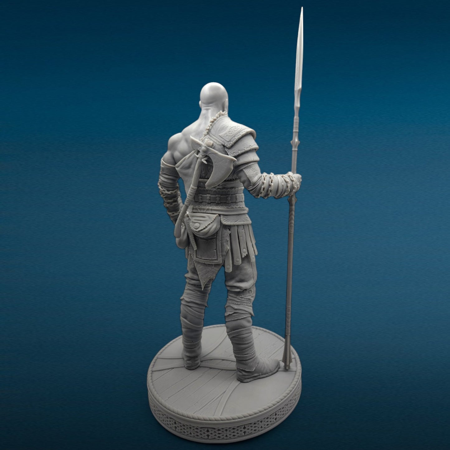 3D Resin Figurine - Kratos | God of War
