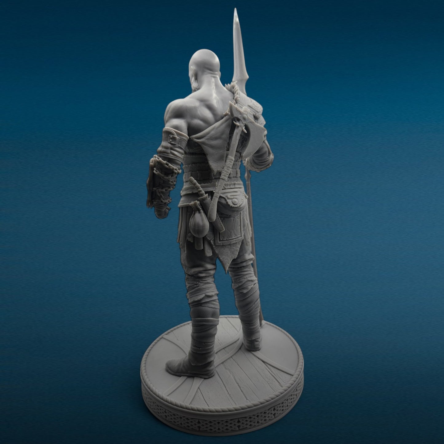 3D Resin Figurine - Kratos | God of War
