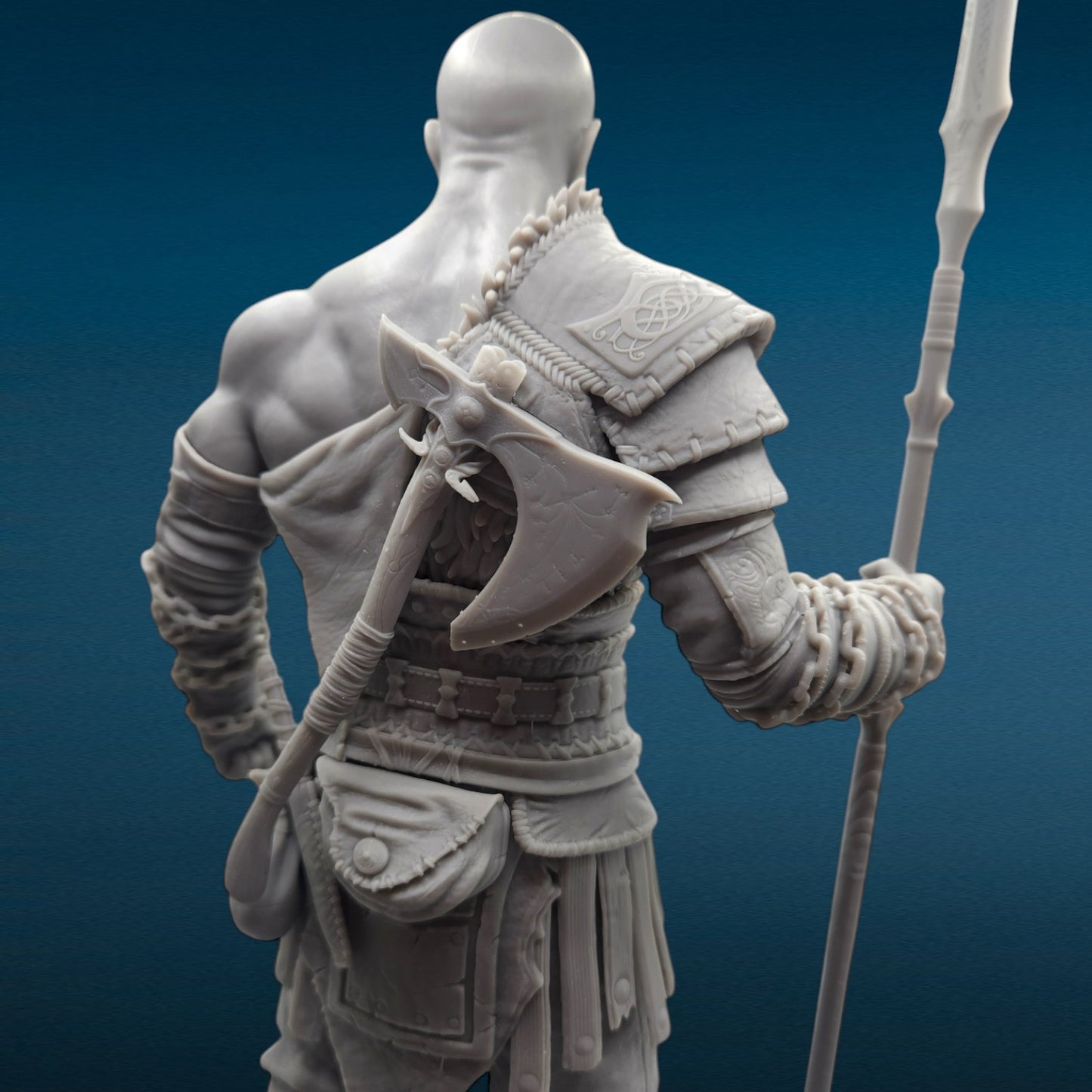 3D Resin Figurine - Kratos | God of War