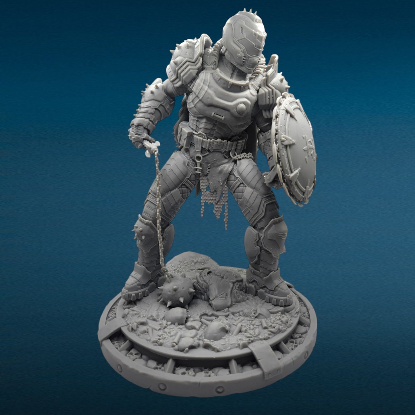 3D Resin Figurine - Doom Slayer | The Dark Ages