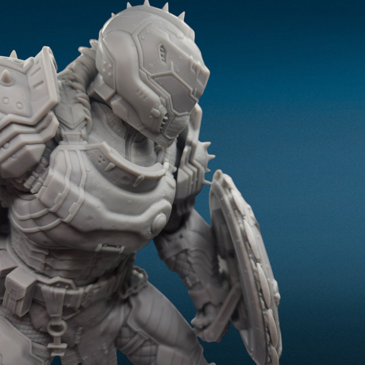 3D Resin Figurine - Doom Slayer | The Dark Ages